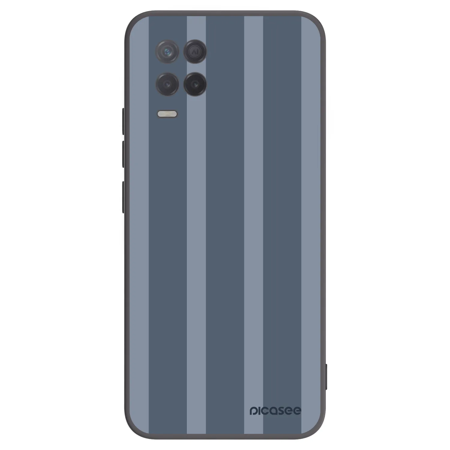 Picasee Realme 8 5G Hülle - Schwarzes Silikon - Midnight lounge