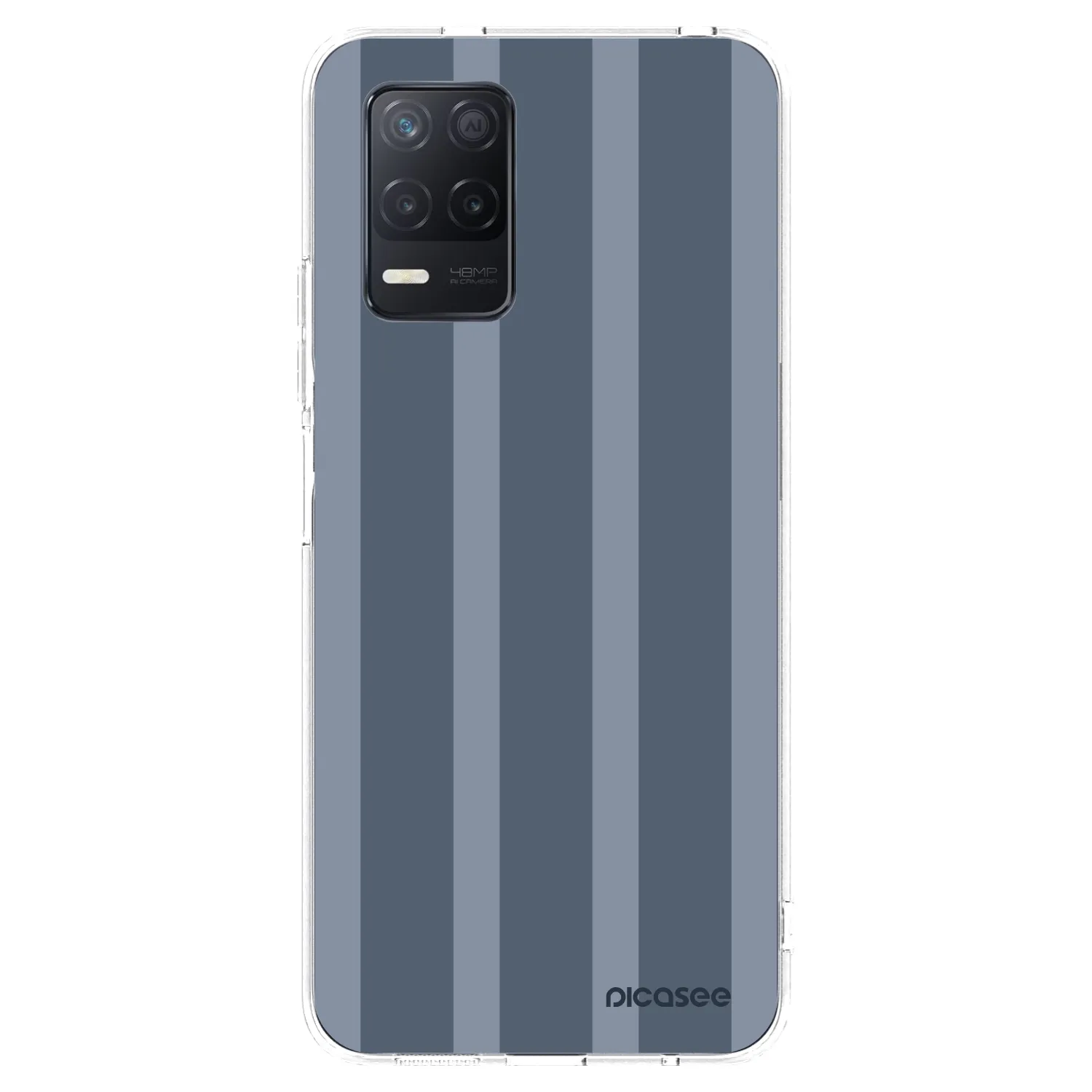 Picasee Realme 8 5G Hülle - Transparentes Silikon - Midnight lounge