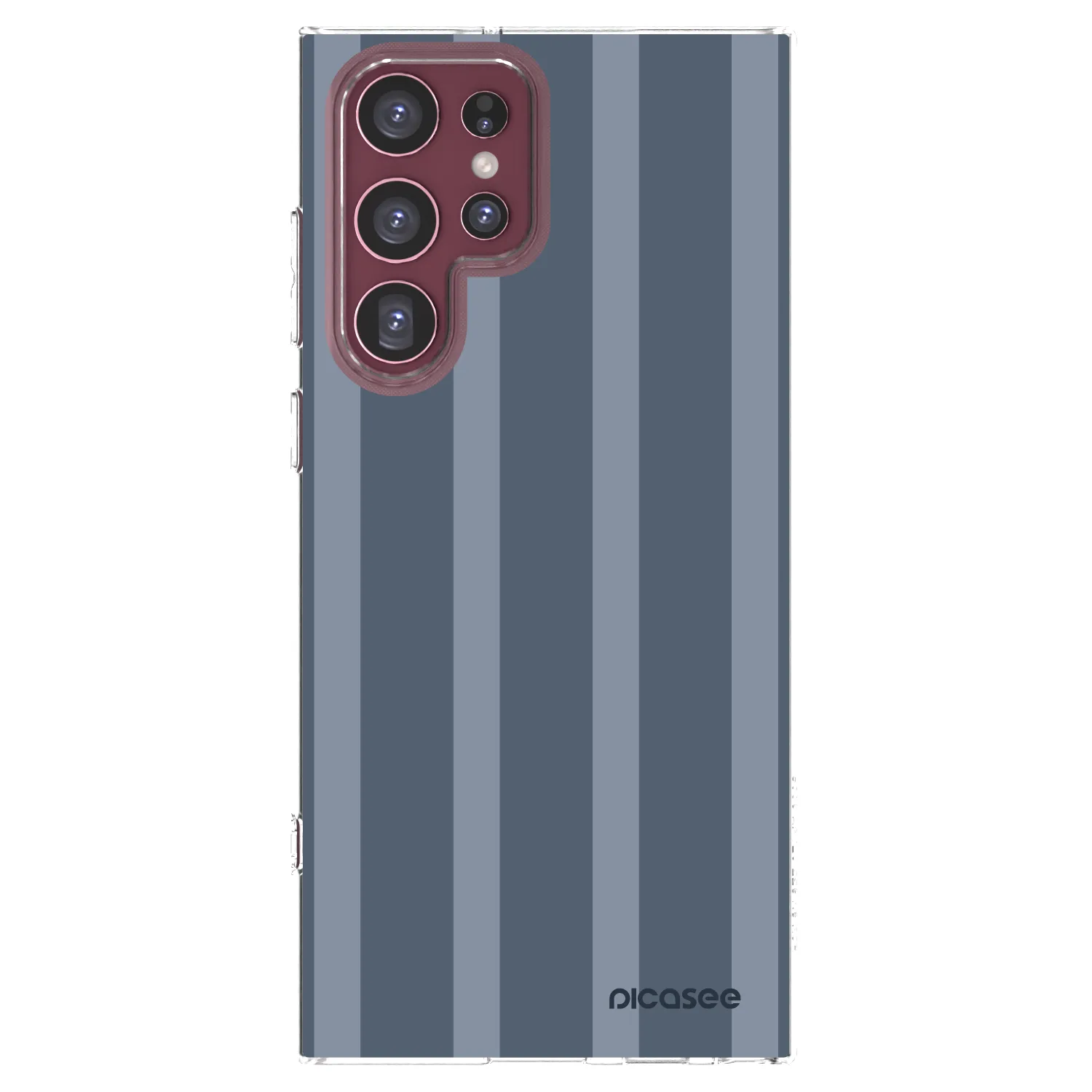Picasee Samsung Galaxy S22 Ultra 5G Hülle - Transparentes Silikon - Midnight lounge