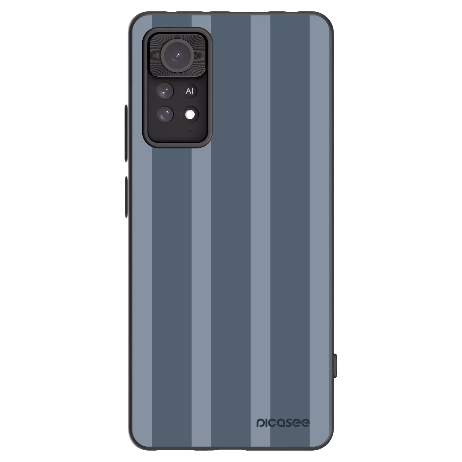 Picasee Xiaomi Redmi Note 11 Pro 5G Hülle - Schwarzes Silikon - Midnight lounge