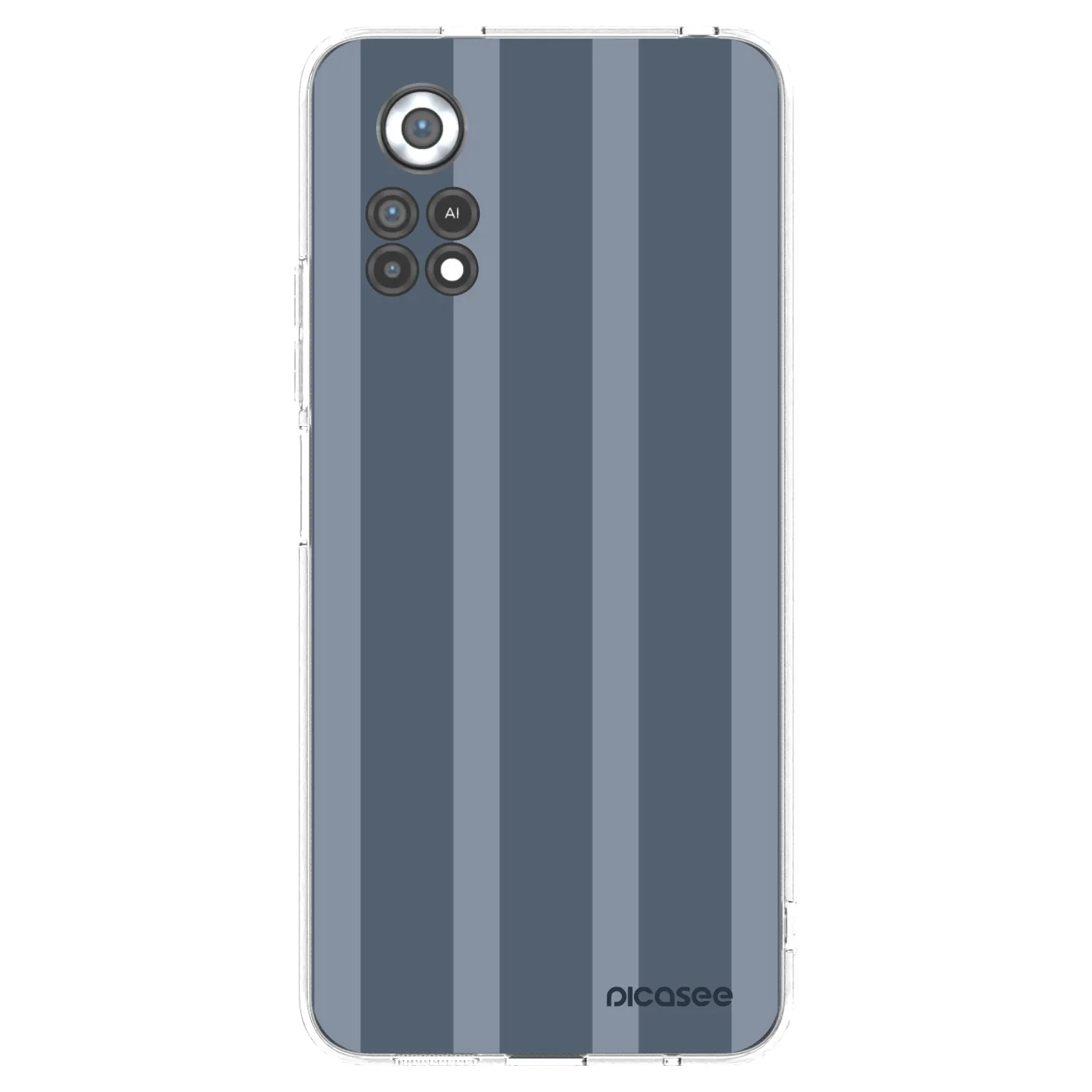 Picasee Xiaomi Poco X4 Pro 5G Hülle - Transparentes Silikon - Midnight lounge