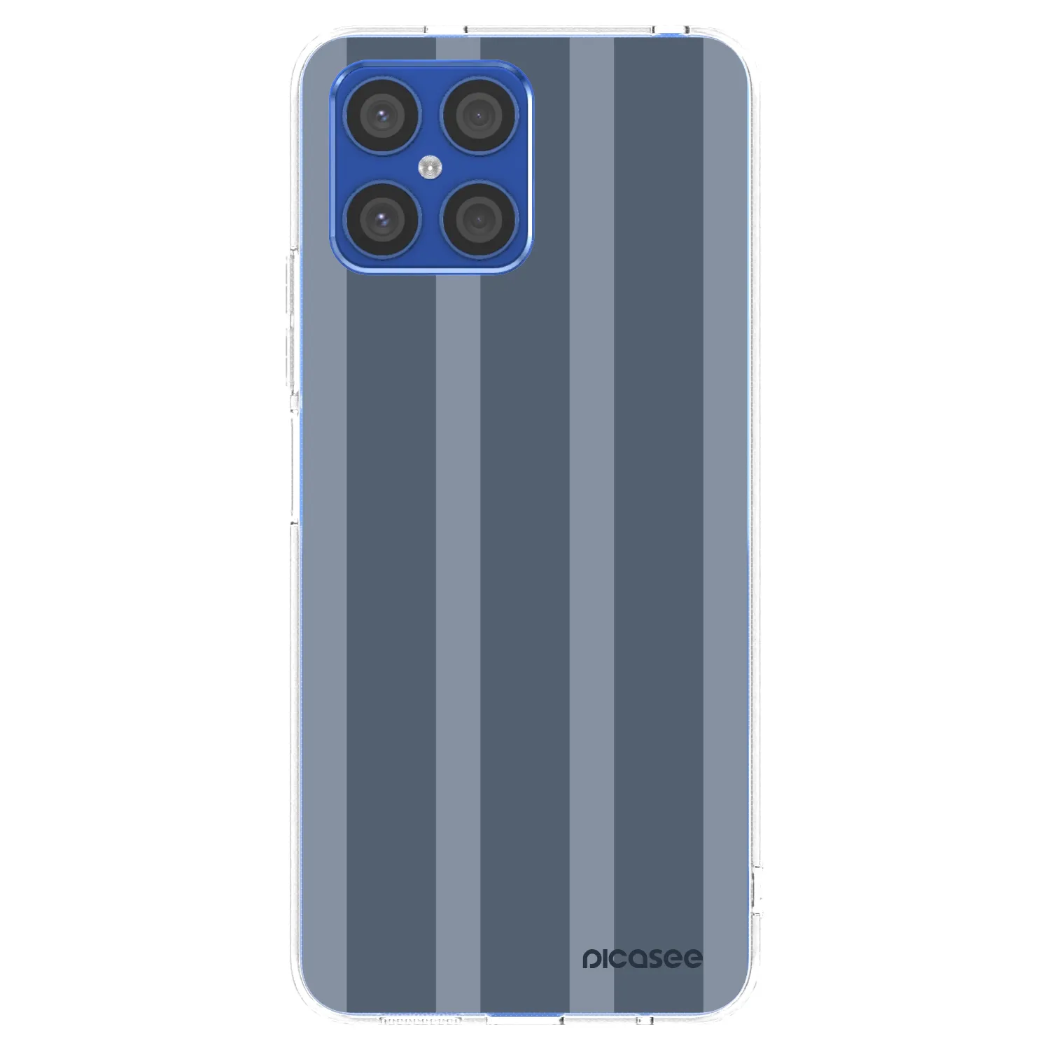 Picasee Honor X8 4G Hülle - Transparentes Silikon - Midnight lounge