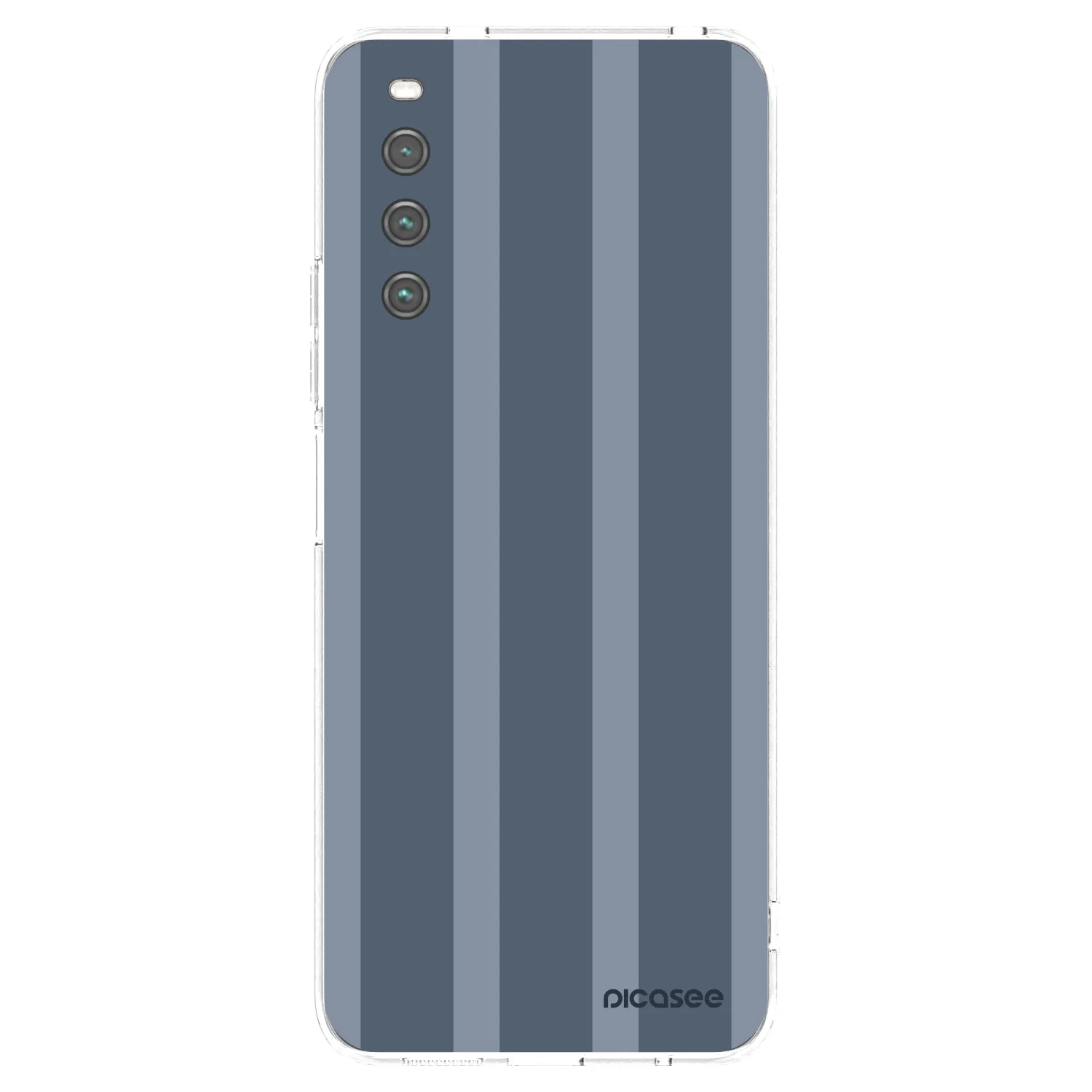 Picasee Sony Xperia 10 IV 5G Hülle - Transparentes Silikon - Midnight lounge