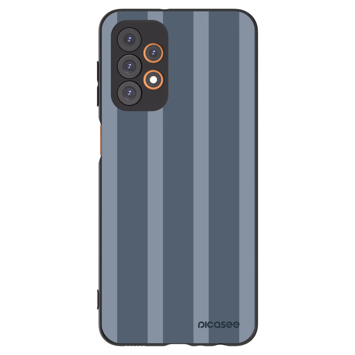 Picasee Samsung Galaxy A23 A235F 4G Hülle - Schwarzes Silikon - Midnight lounge
