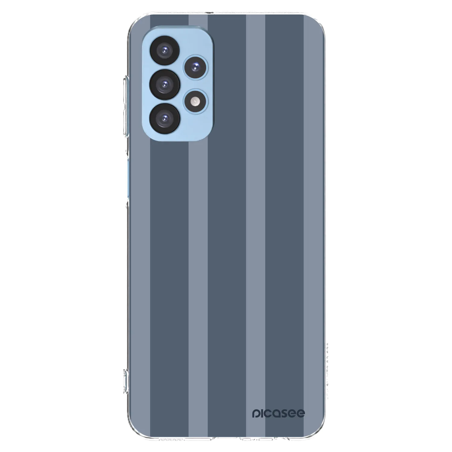 Picasee Samsung Galaxy A23 A235F 4G Hülle - Transparentes Silikon - Midnight lounge
