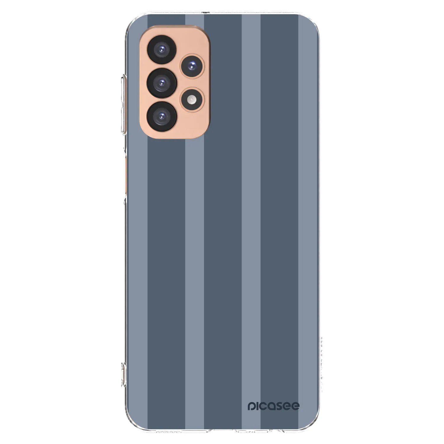 Picasee Samsung Galaxy A23 A236B 5G Hülle - Transparentes Silikon - Midnight lounge