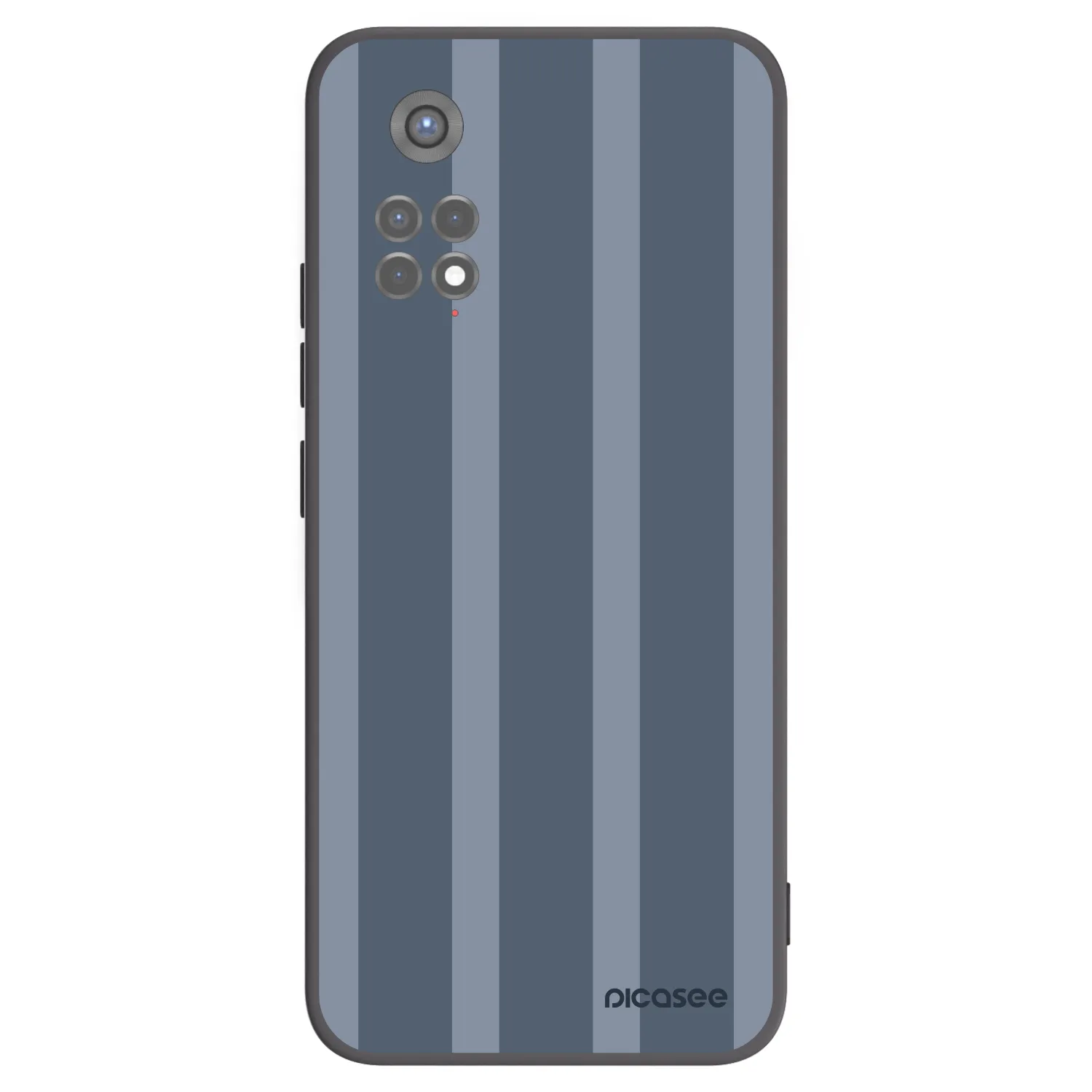 Picasee Xiaomi Redmi Note 11S 5G Hülle - Schwarzes Silikon - Midnight lounge