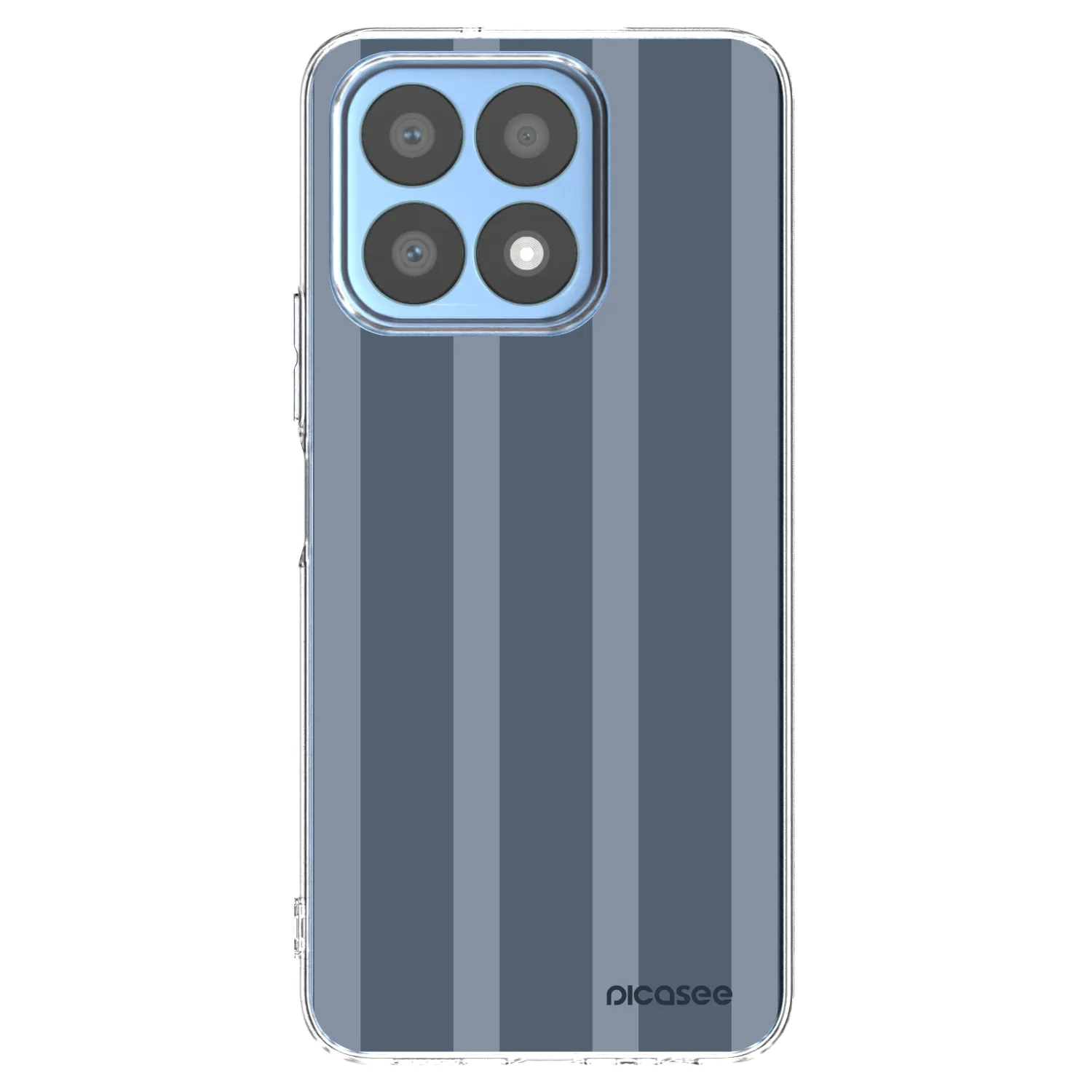Picasee Honor X8a Hülle - Transparentes Silikon - Midnight lounge
