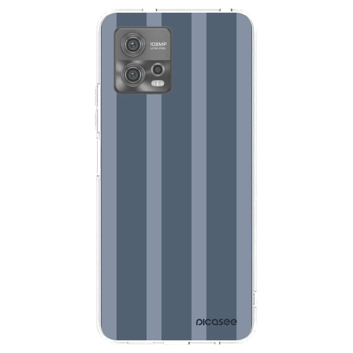 Picasee Motorola Moto G72 Hülle - Transparentes Silikon - Midnight lounge