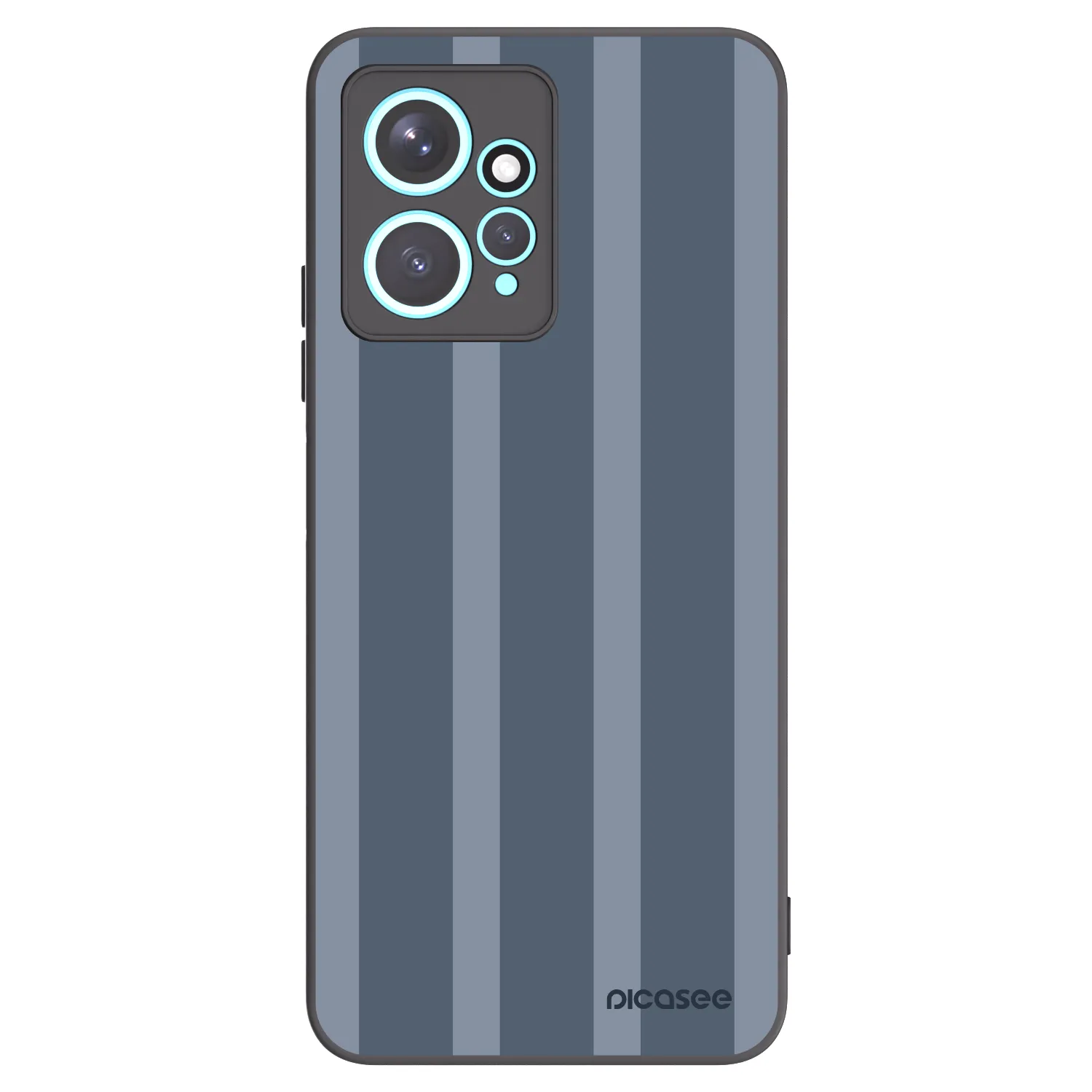 Picasee Xiaomi Redmi Note 12 4G Hülle - Schwarzes Silikon - Midnight lounge