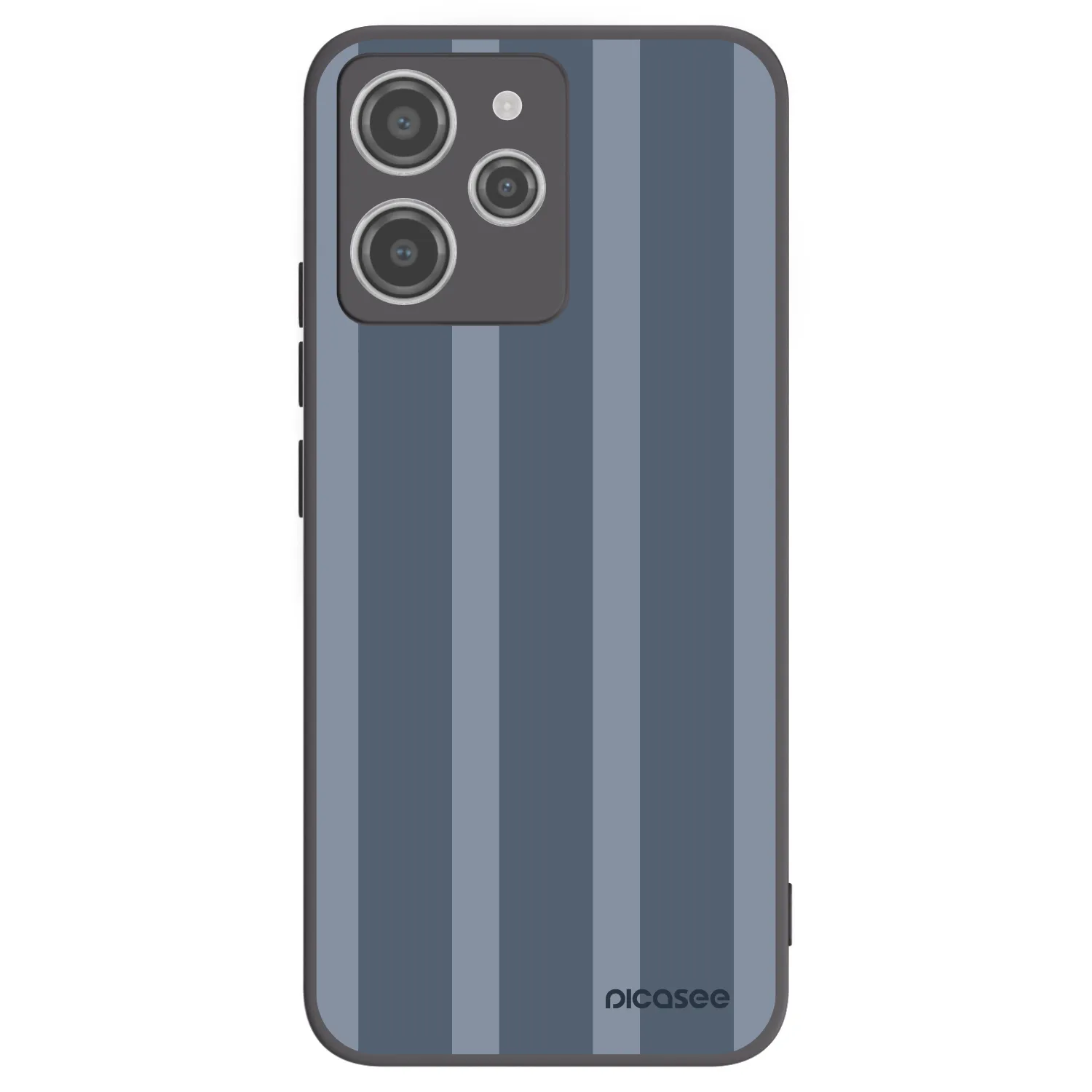 Picasee Xiaomi Redmi 12 4G Hülle - Schwarzes Silikon - Midnight lounge