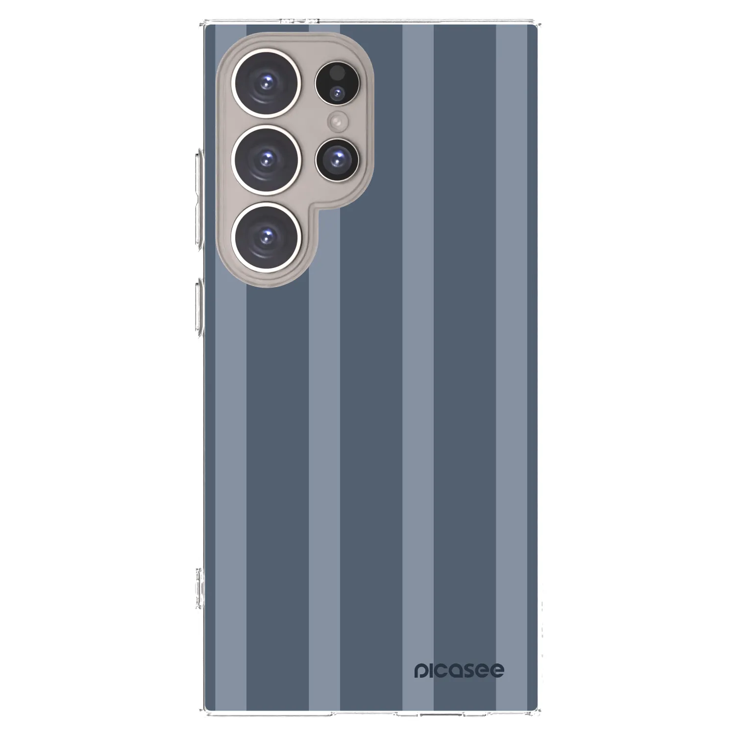 Picasee Samsung Galaxy S24 Ultra S928B 5G Hülle - Transparentes Silikon - Midnight lounge