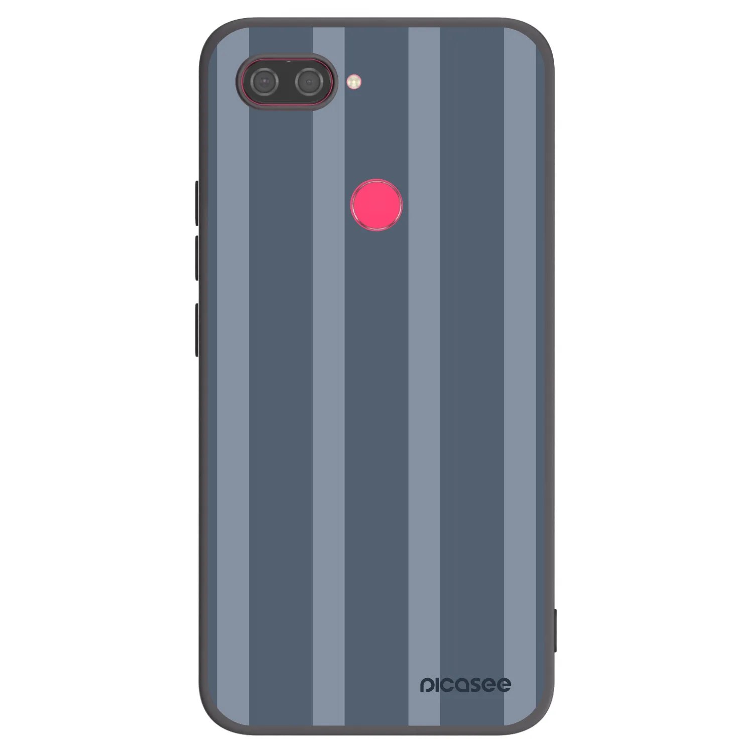 Picasee Xiaomi Mi 8 Lite Hülle - Schwarzes Silikon - Midnight lounge