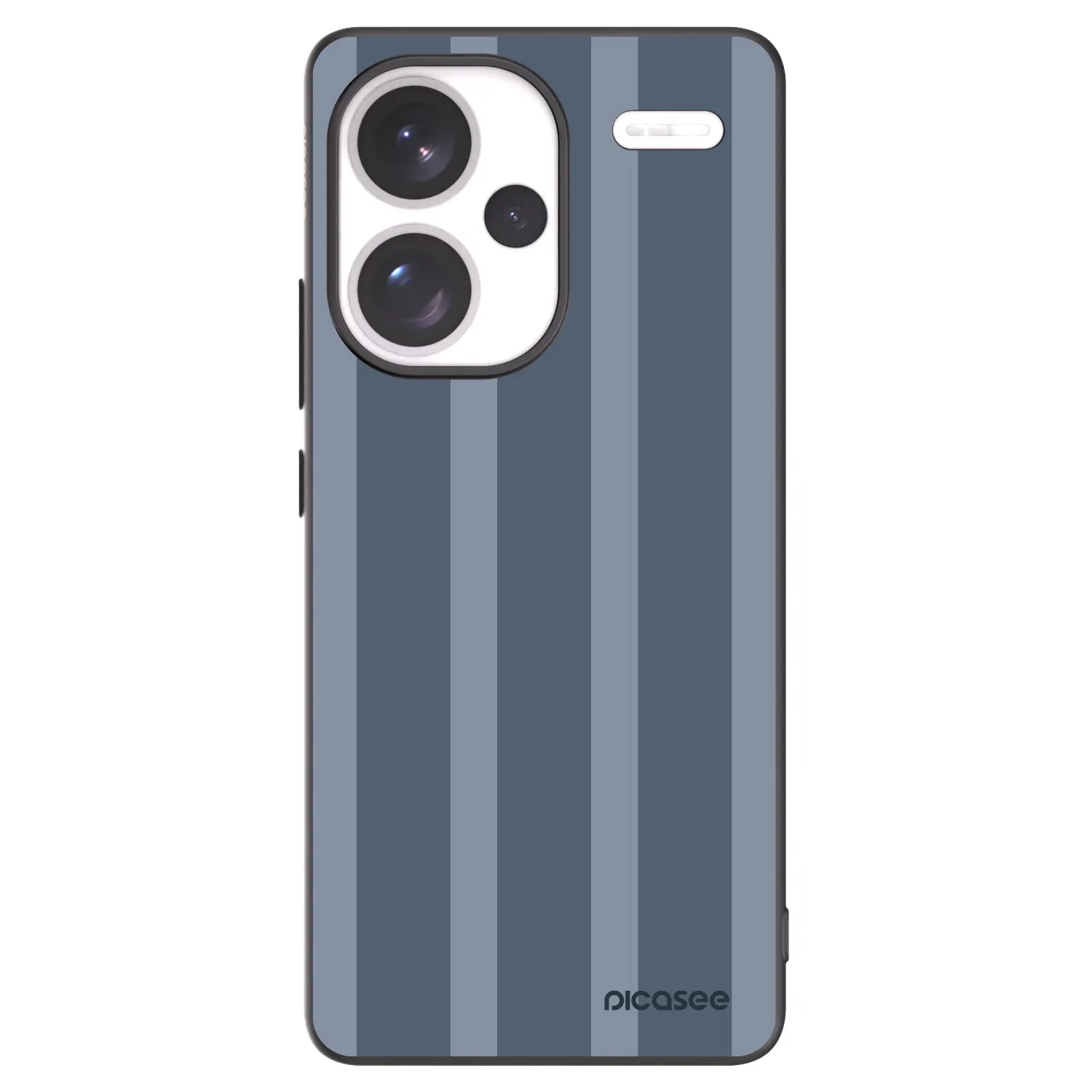 Picasee Xiaomi Redmi Note 13 Pro+ 5G Hülle - Schwarzes Silikon - Midnight lounge