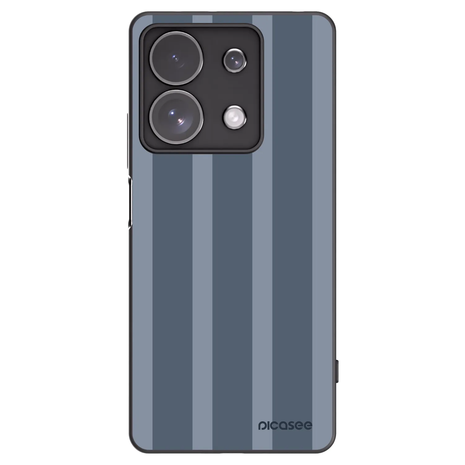 Picasee Xiaomi Redmi Note 13 Pro 4G Hülle - Schwarzes Silikon - Midnight lounge