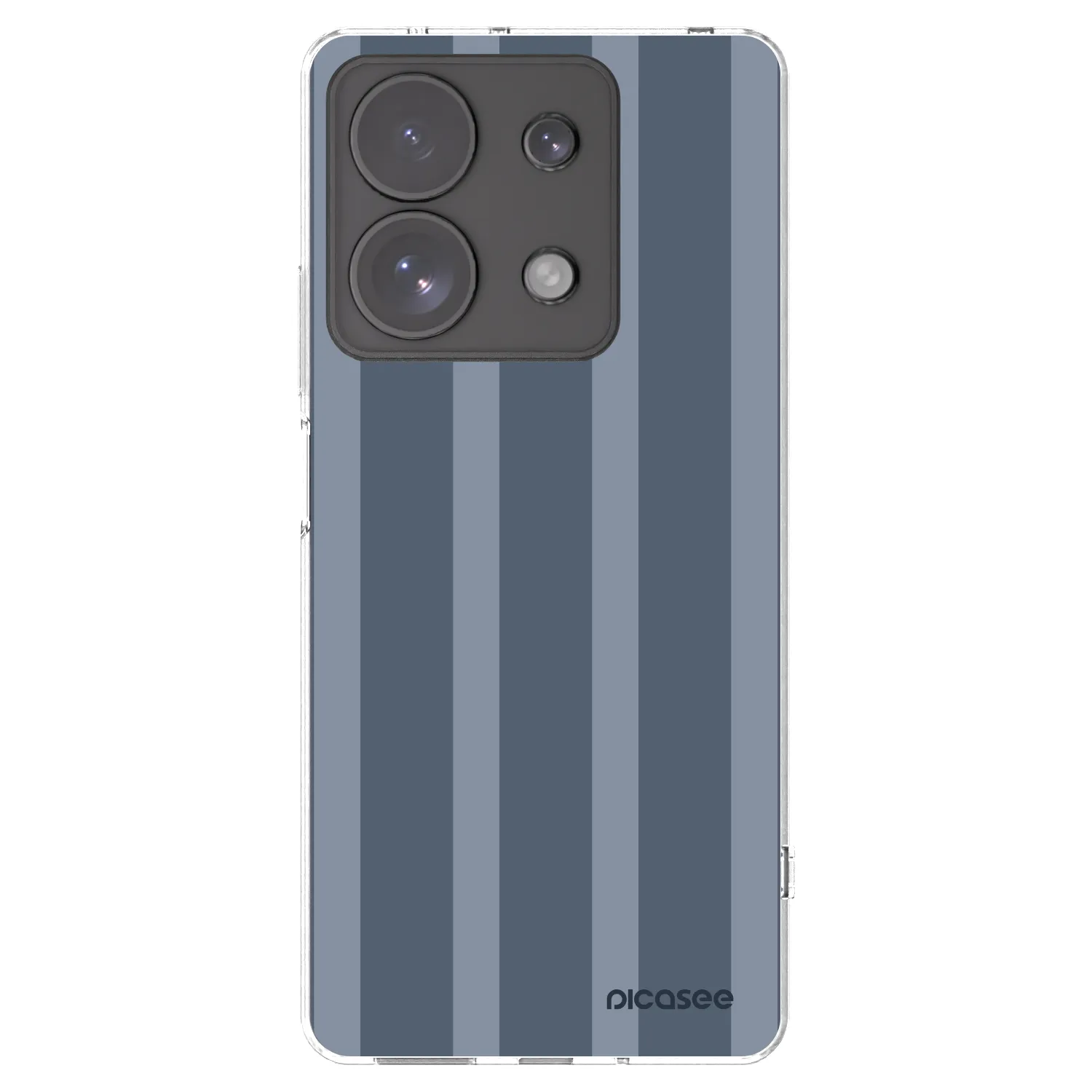 Picasee Xiaomi Redmi Note 13 Pro 4G Hülle - Transparentes Silikon - Midnight lounge