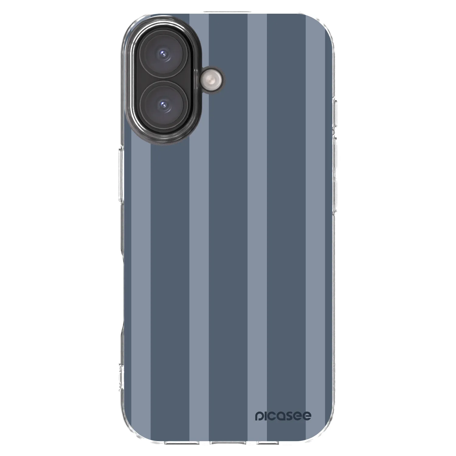 Picasee Apple iPhone 16 Hülle - Transparentes Silikon - Midnight lounge