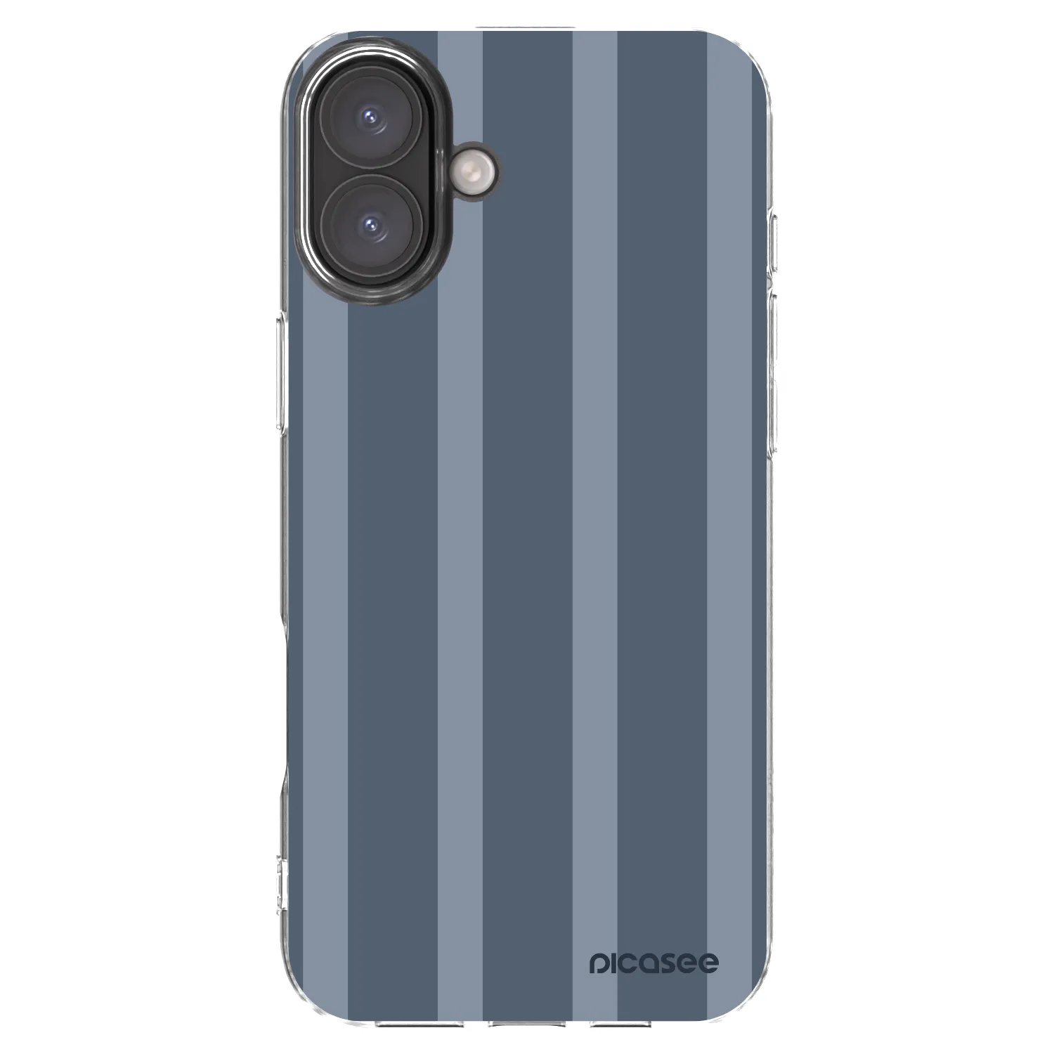 Picasee Apple iPhone 16 Plus Hülle - Transparentes Silikon - Midnight lounge