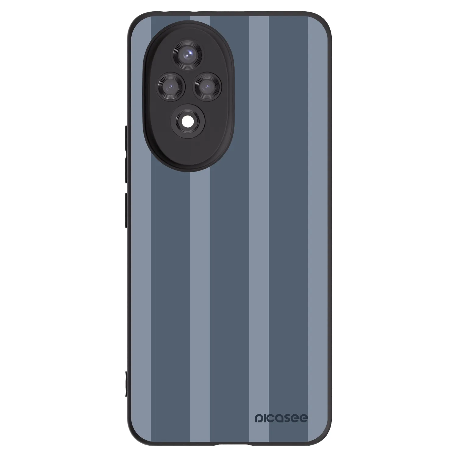 Picasee Honor 200 Pro 5G Hülle - Schwarzes Silikon - Midnight lounge
