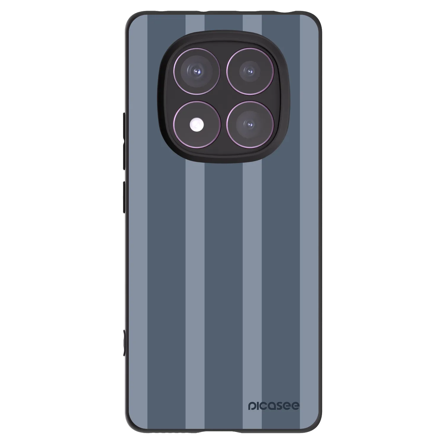 Picasee Xiaomi Redmi Note 14 Pro 4G Hülle - Schwarzes Silikon - Midnight lounge