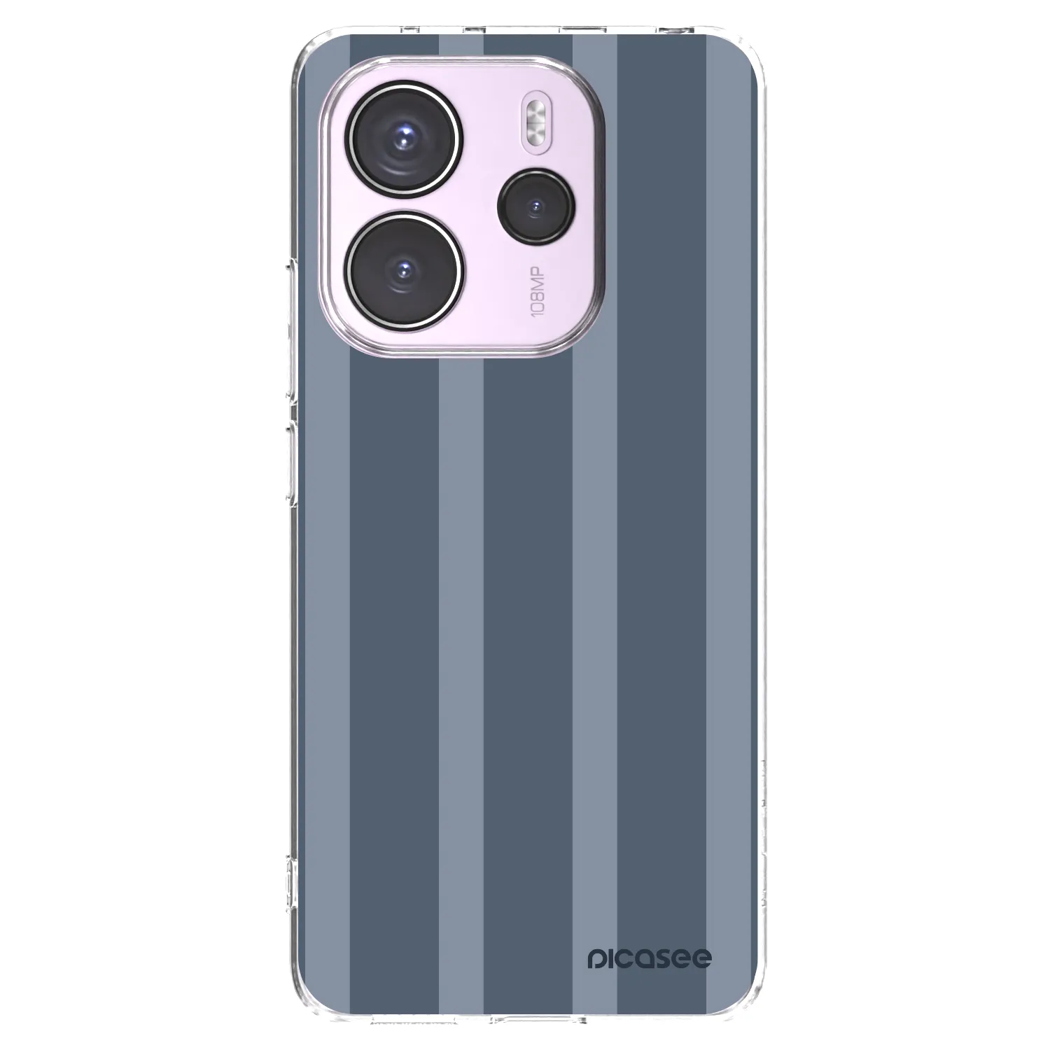 Picasee Xiaomi Redmi Note 14 4G Hülle - Transparentes Silikon - Midnight lounge