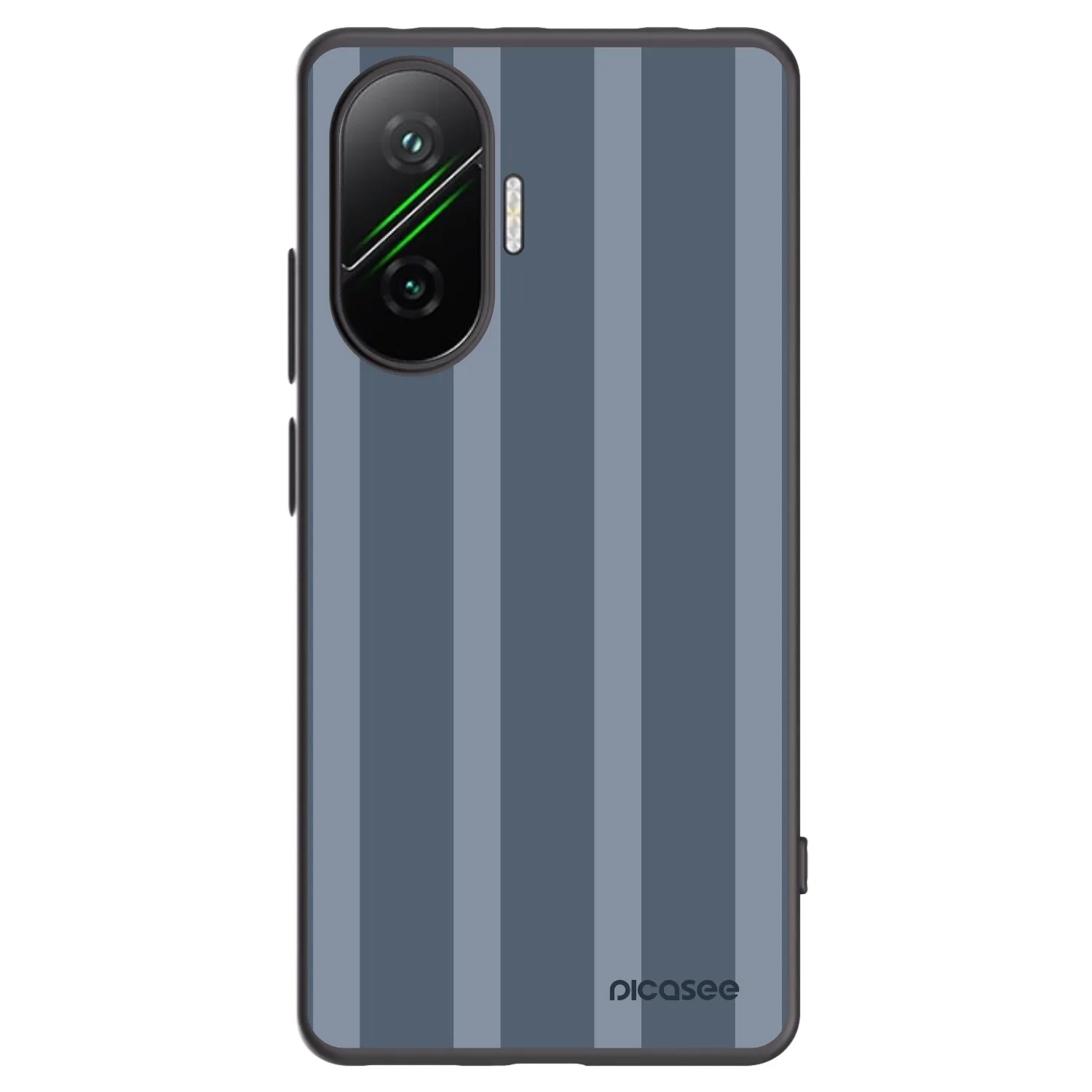 Picasee Xiaomi Poco F7 5G Hülle - Schwarzes Silikon - Midnight lounge