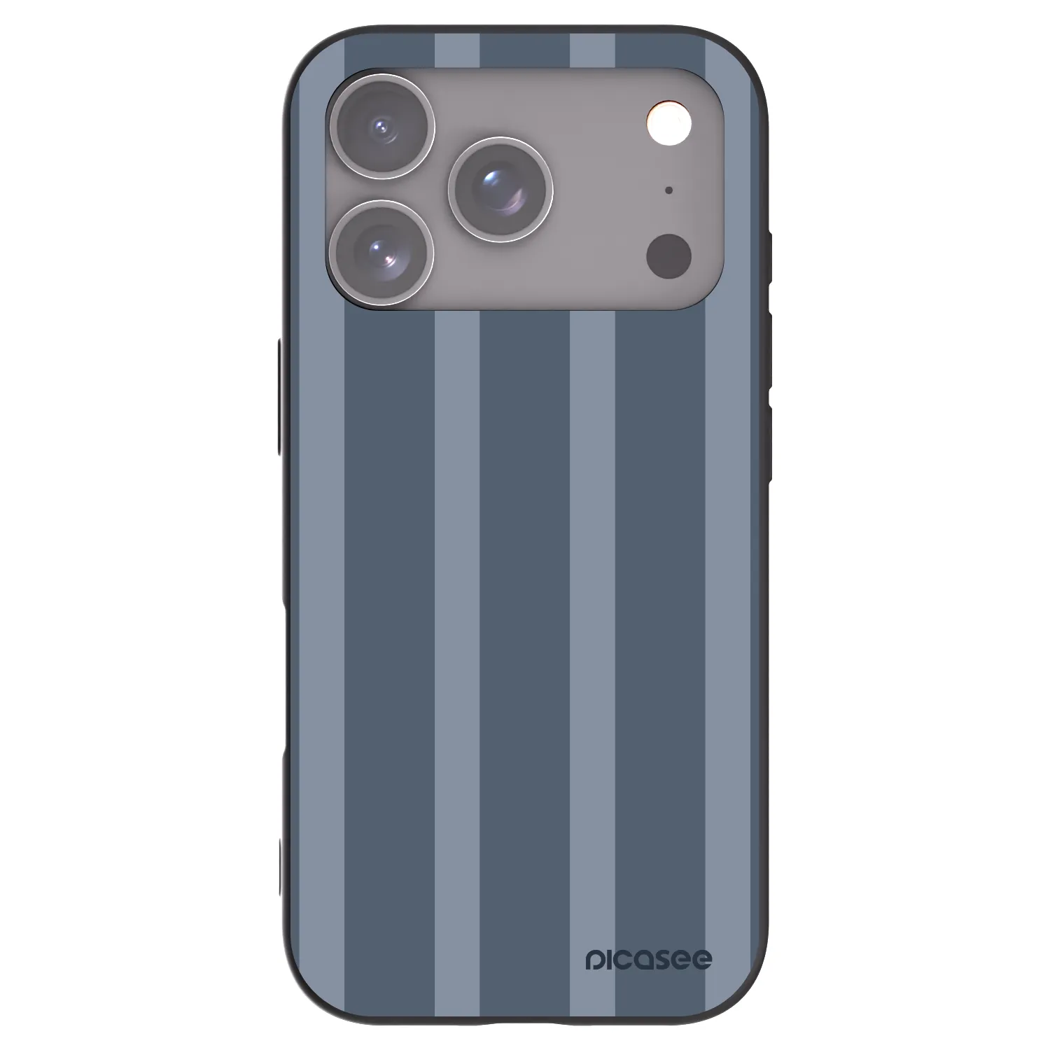 Picasee Apple iPhone 17 Pro Hülle - Schwarzes Silikon - Midnight lounge
