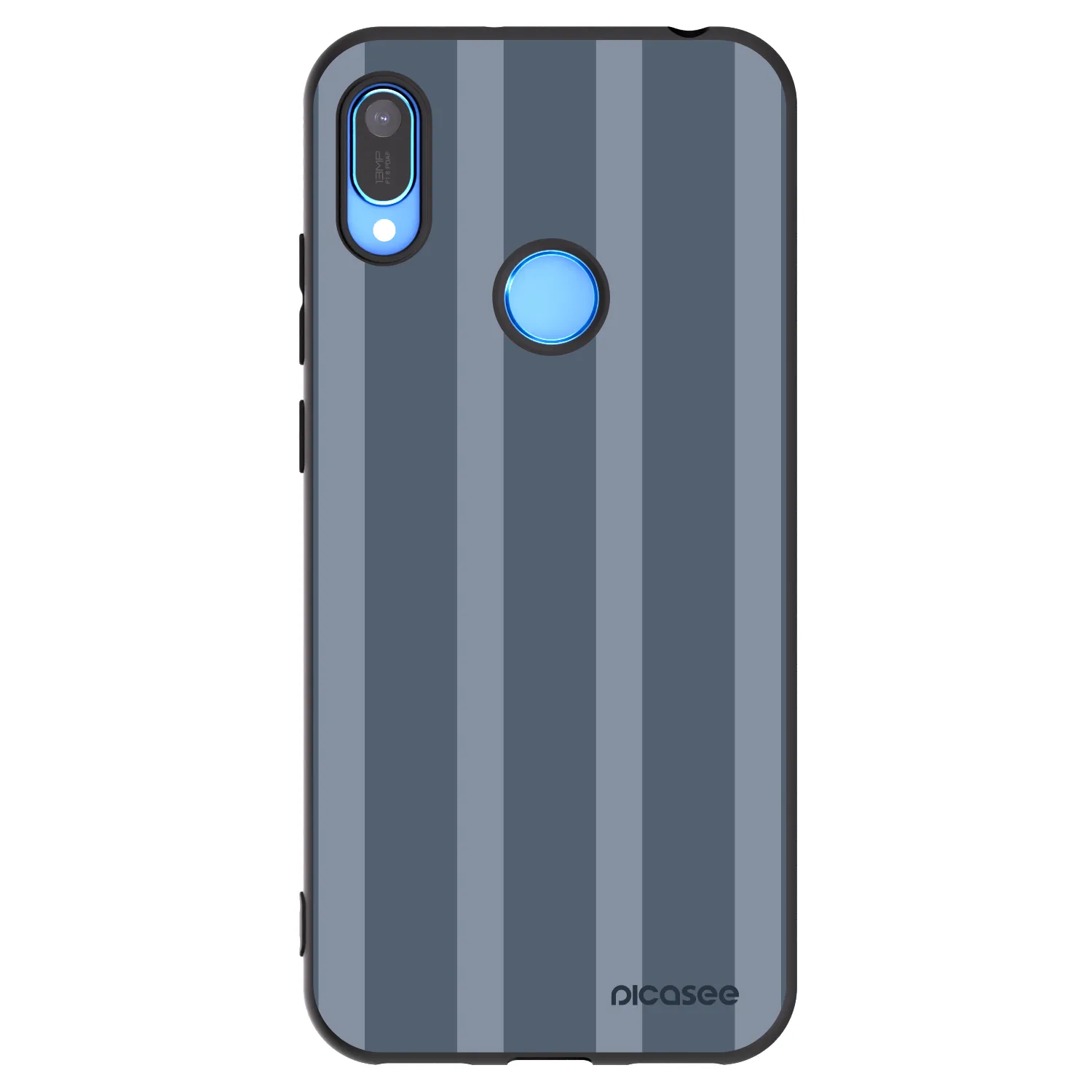 Picasee Huawei Y6 2019 Hülle - Schwarzes Silikon - Midnight lounge