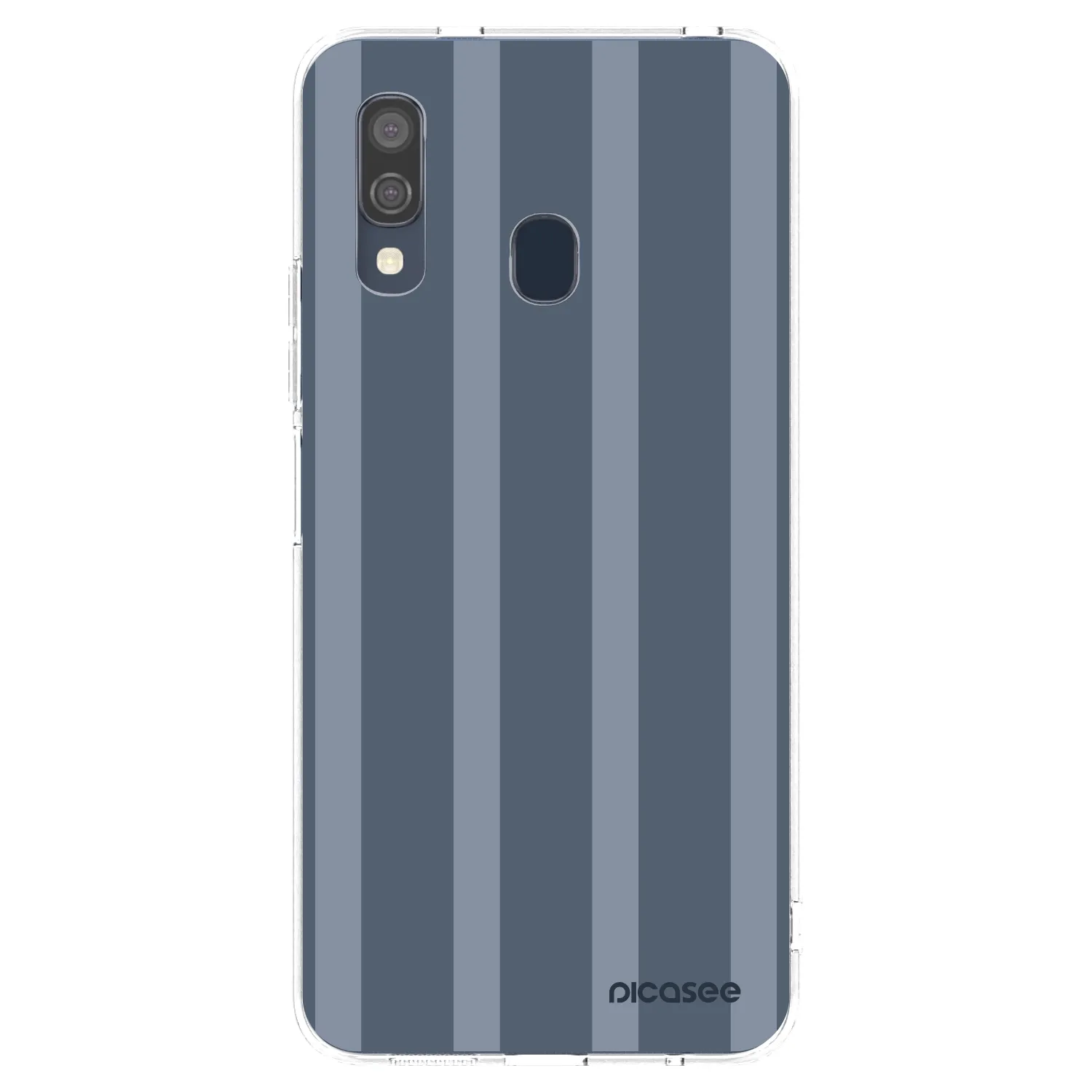 Picasee Samsung Galaxy A40 A405F Hülle - Transparentes Silikon - Midnight lounge