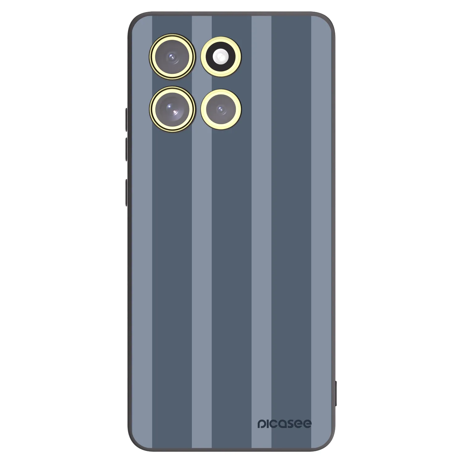 Picasee Motorola Moto G86 Power 5G Hülle - Schwarzes Silikon - Midnight lounge