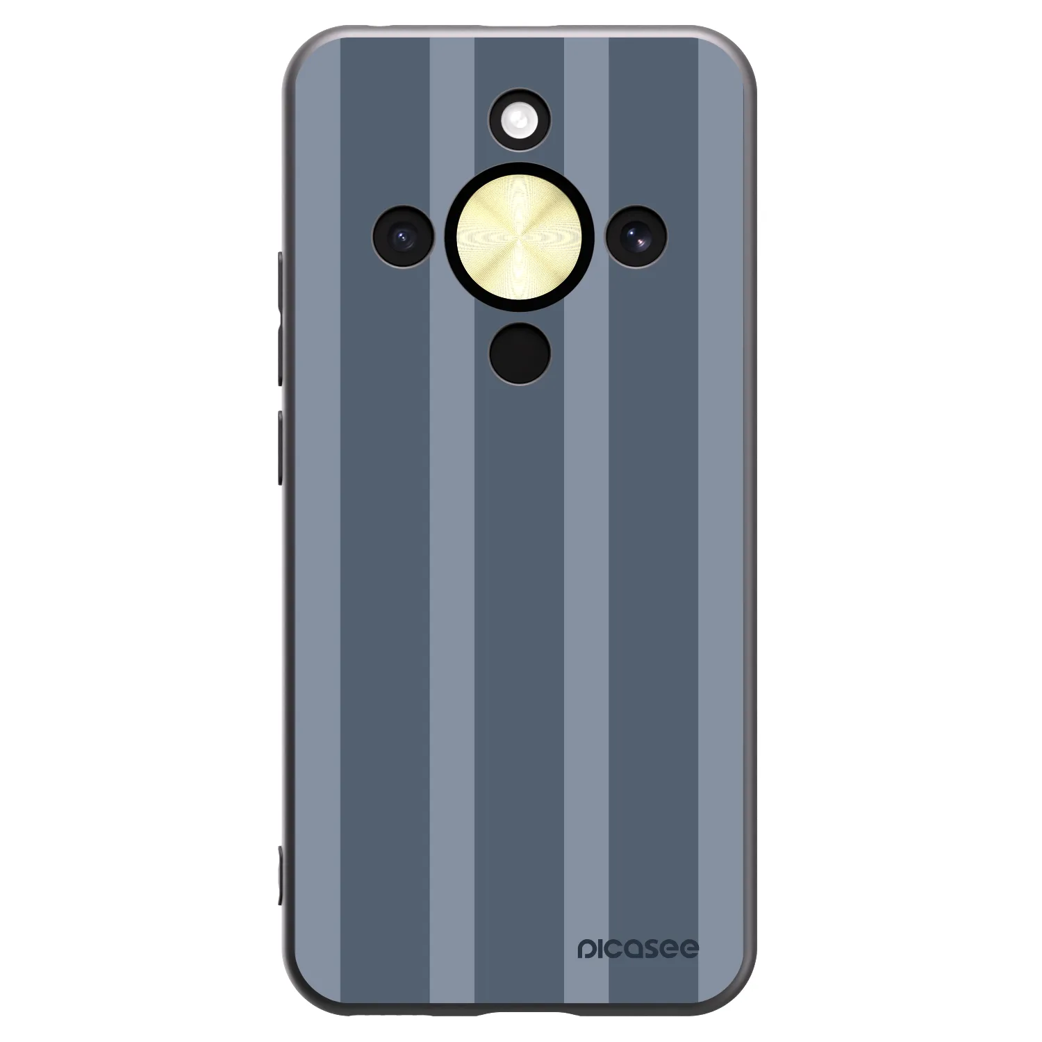 Picasee Honor Magic8 Lite 5G Hülle - Schwarzes Silikon - Midnight lounge