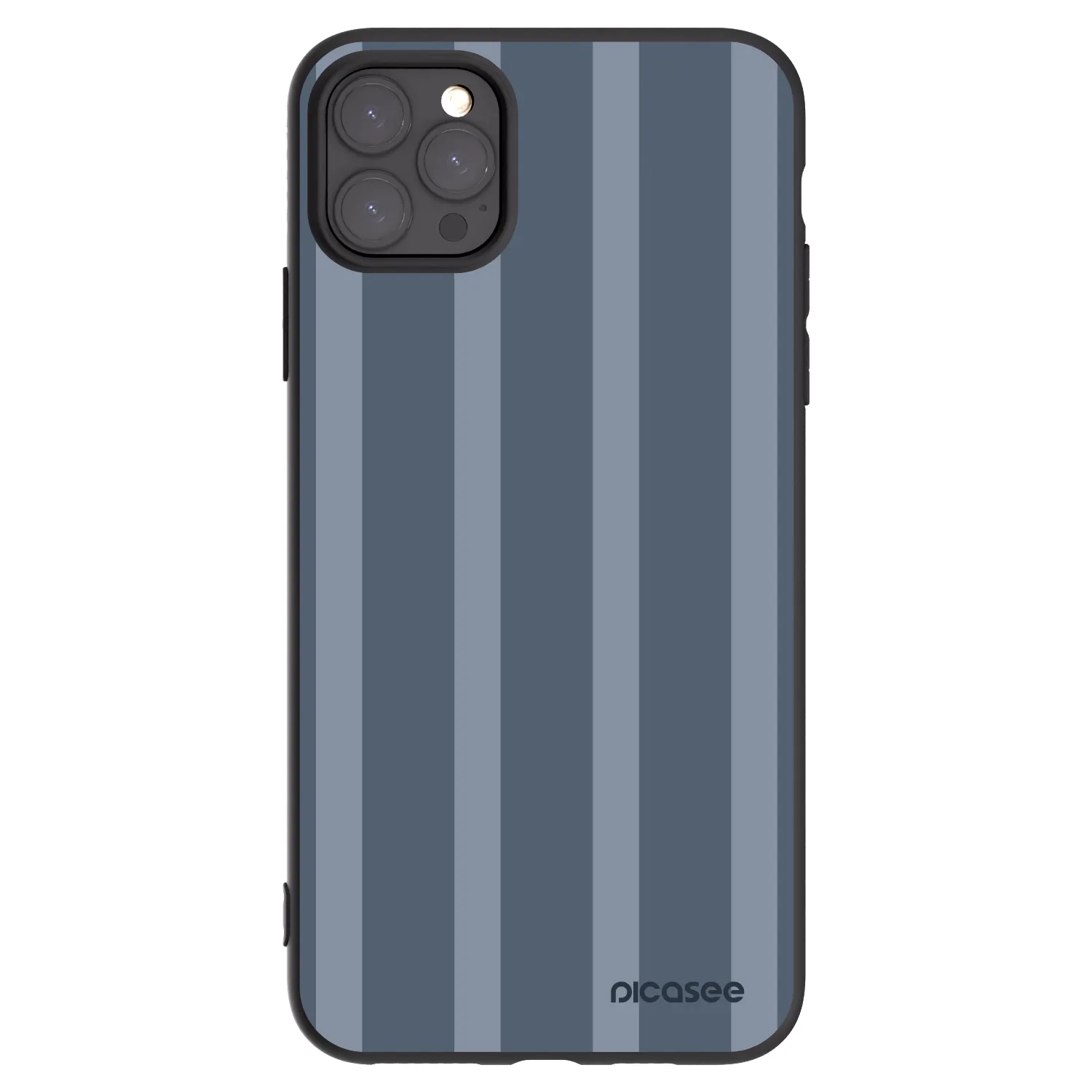 Picasee Apple iPhone 11 Pro Max Hülle - Schwarzes Silikon - Midnight lounge
