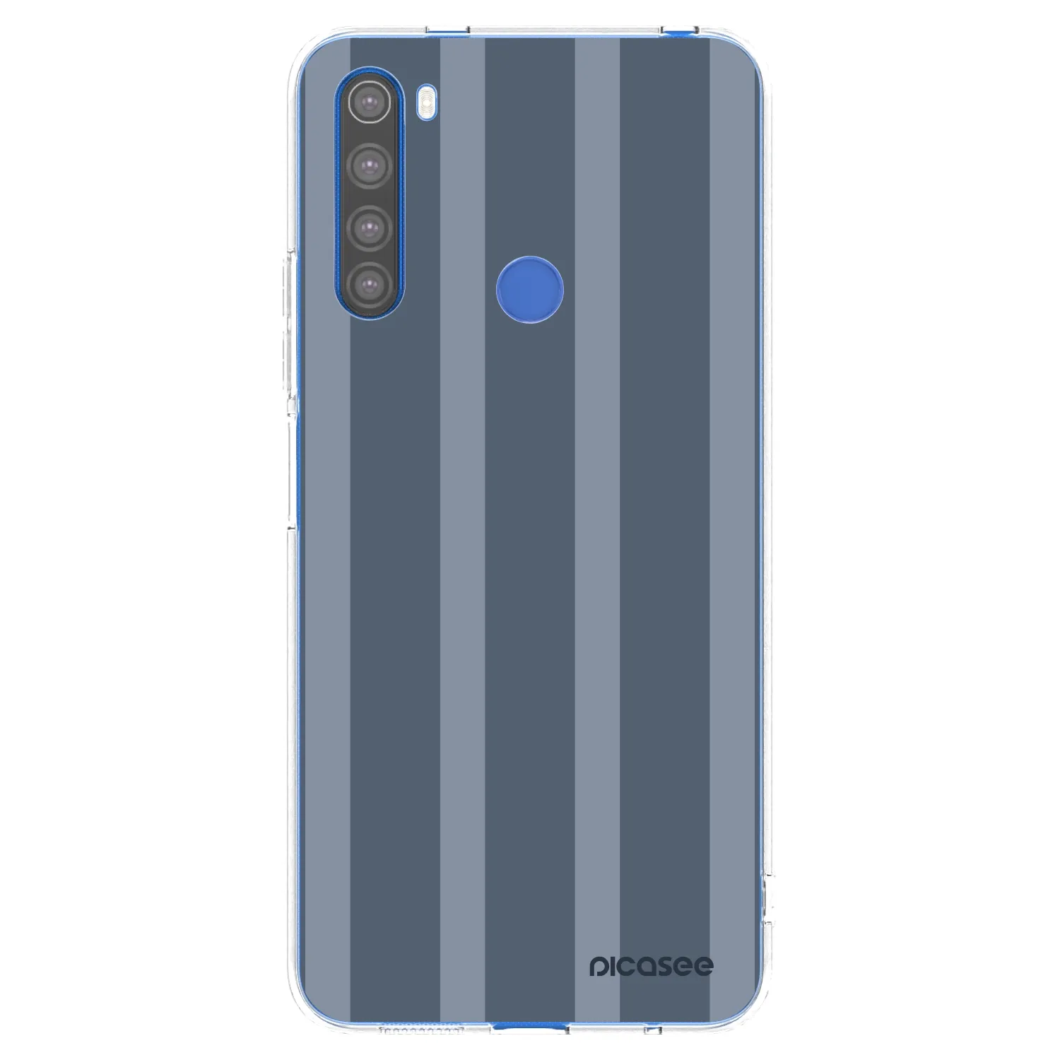 Picasee Xiaomi Redmi Note 8T Hülle - Transparentes Silikon - Midnight lounge