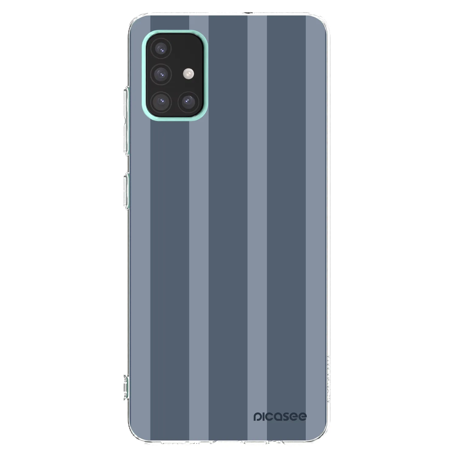 Picasee Samsung Galaxy A51 A515F Hülle - Transparentes Silikon - Midnight lounge