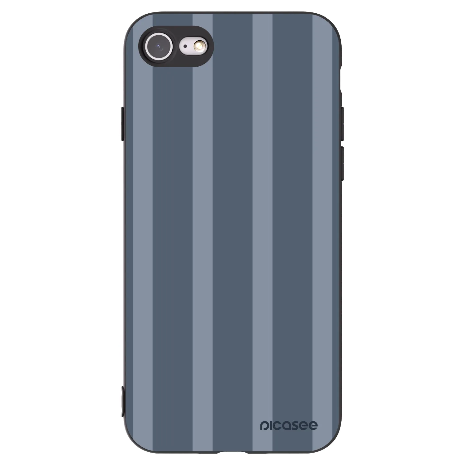 Picasee Apple iPhone SE 2020 Hülle - Schwarzes Silikon - Midnight lounge