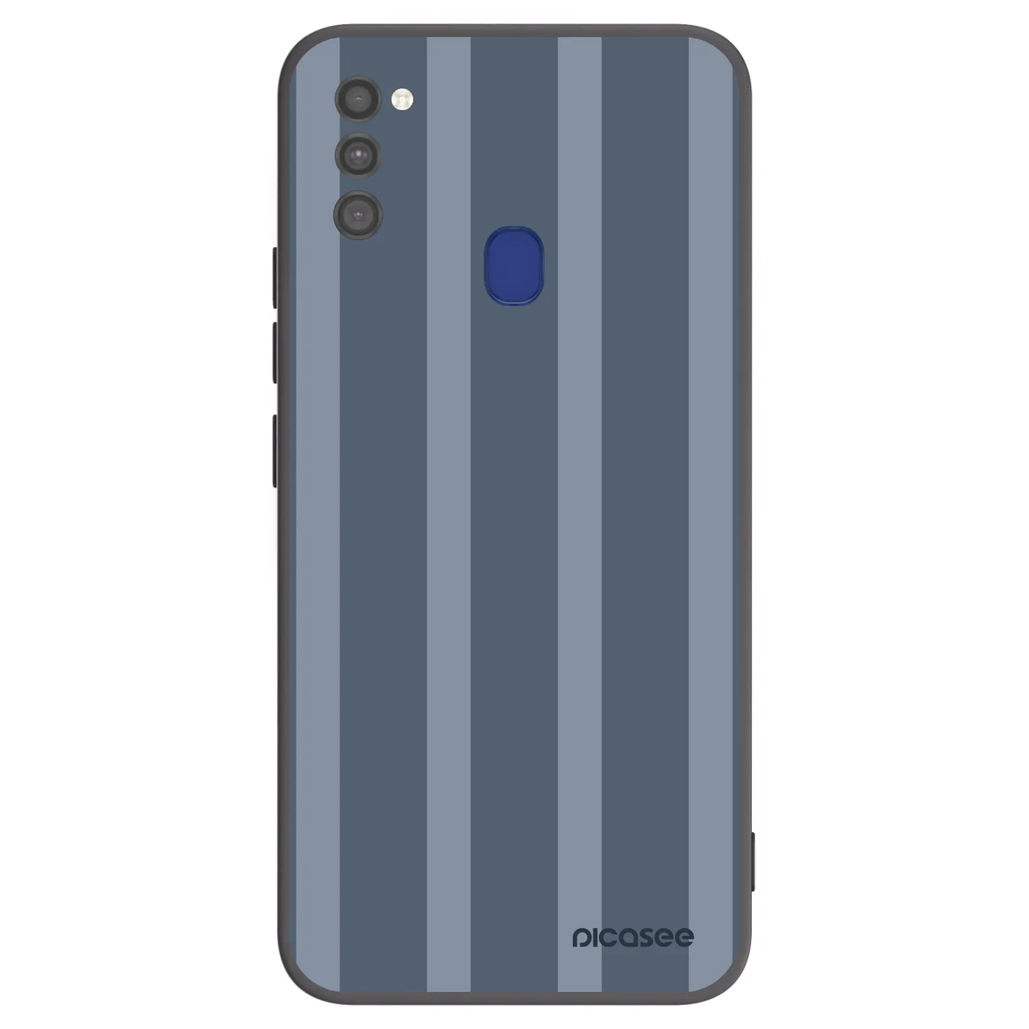 Picasee Samsung Galaxy M21 M215F Hülle - Schwarzes Silikon - Midnight lounge