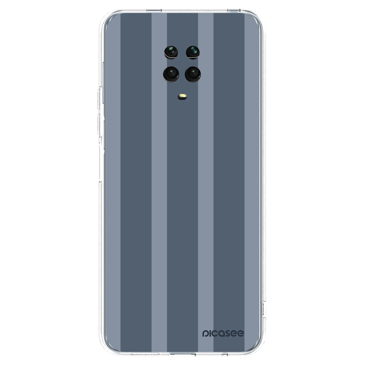 Picasee Xiaomi Redmi Note 9S Hülle - Transparentes Silikon - Midnight lounge