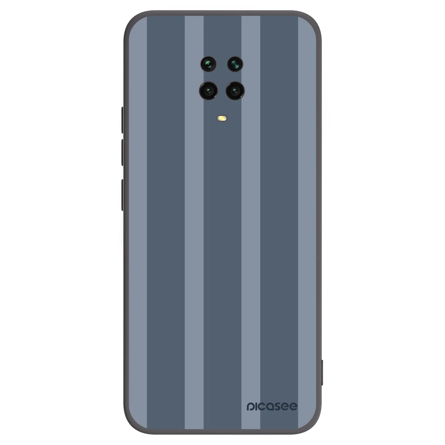 Picasee Xiaomi Redmi Note 9S Hülle - Schwarzes Silikon - Midnight lounge