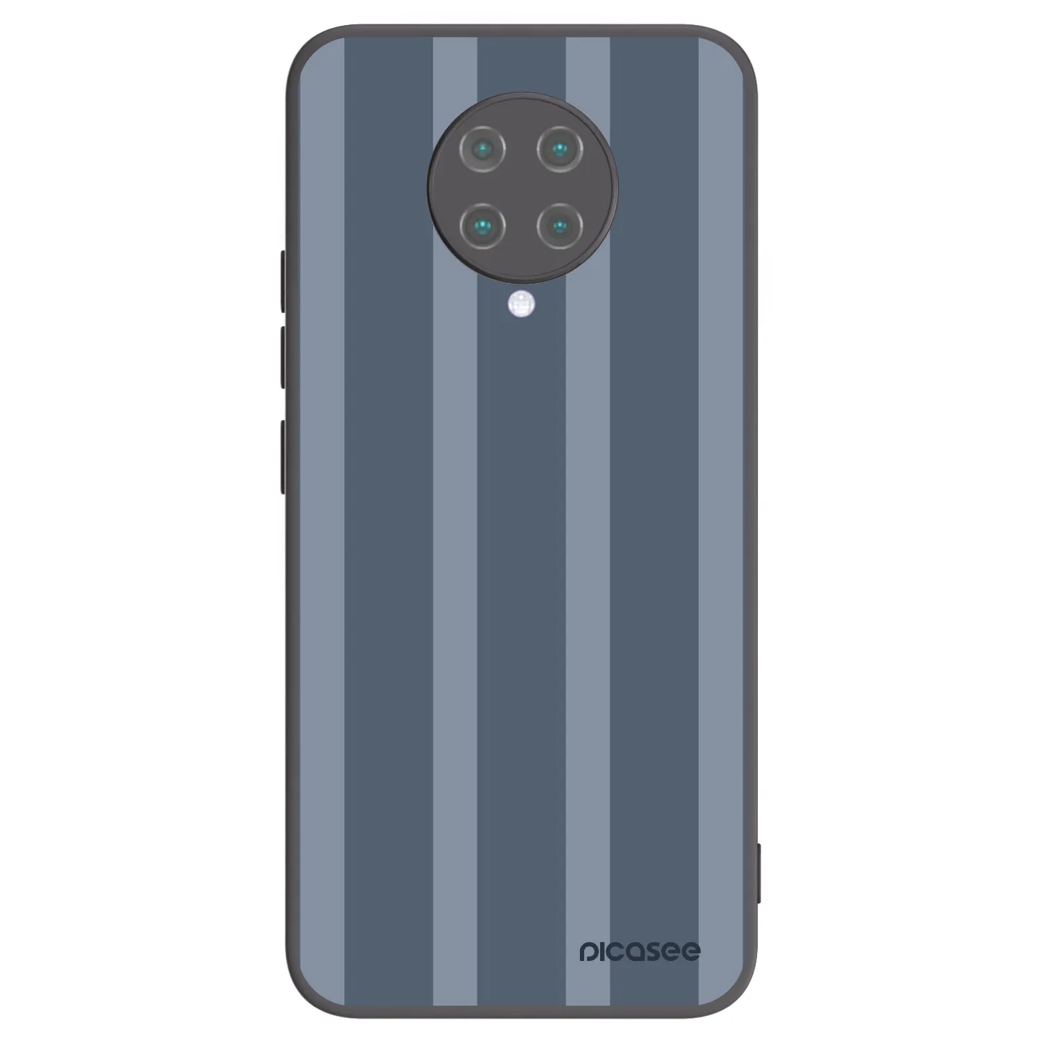 Picasee Xiaomi Poco F2 Pro Hülle - Schwarzes Silikon - Midnight lounge