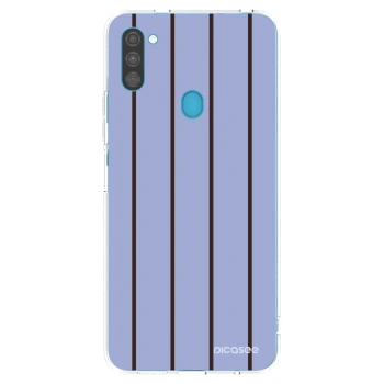 Picasee Samsung Galaxy M11 Hülle - Transparentes Silikon - Poolside member