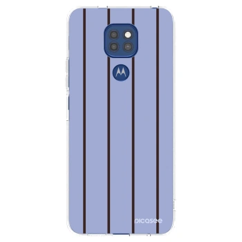 Picasee Motorola Moto G9 Play Hülle - Transparentes Silikon - Poolside member