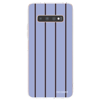 Picasee Samsung Galaxy S10 Plus G975 Hülle - Transparentes Silikon - Poolside member