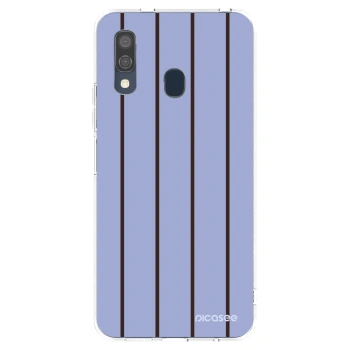 Picasee Samsung Galaxy A40 A405F Hülle - Transparentes Silikon - Poolside member