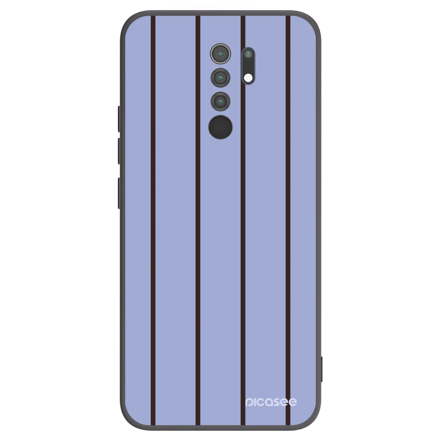 Picasee Xiaomi Redmi 9 Hülle - Schwarzes Silikon - Poolside member