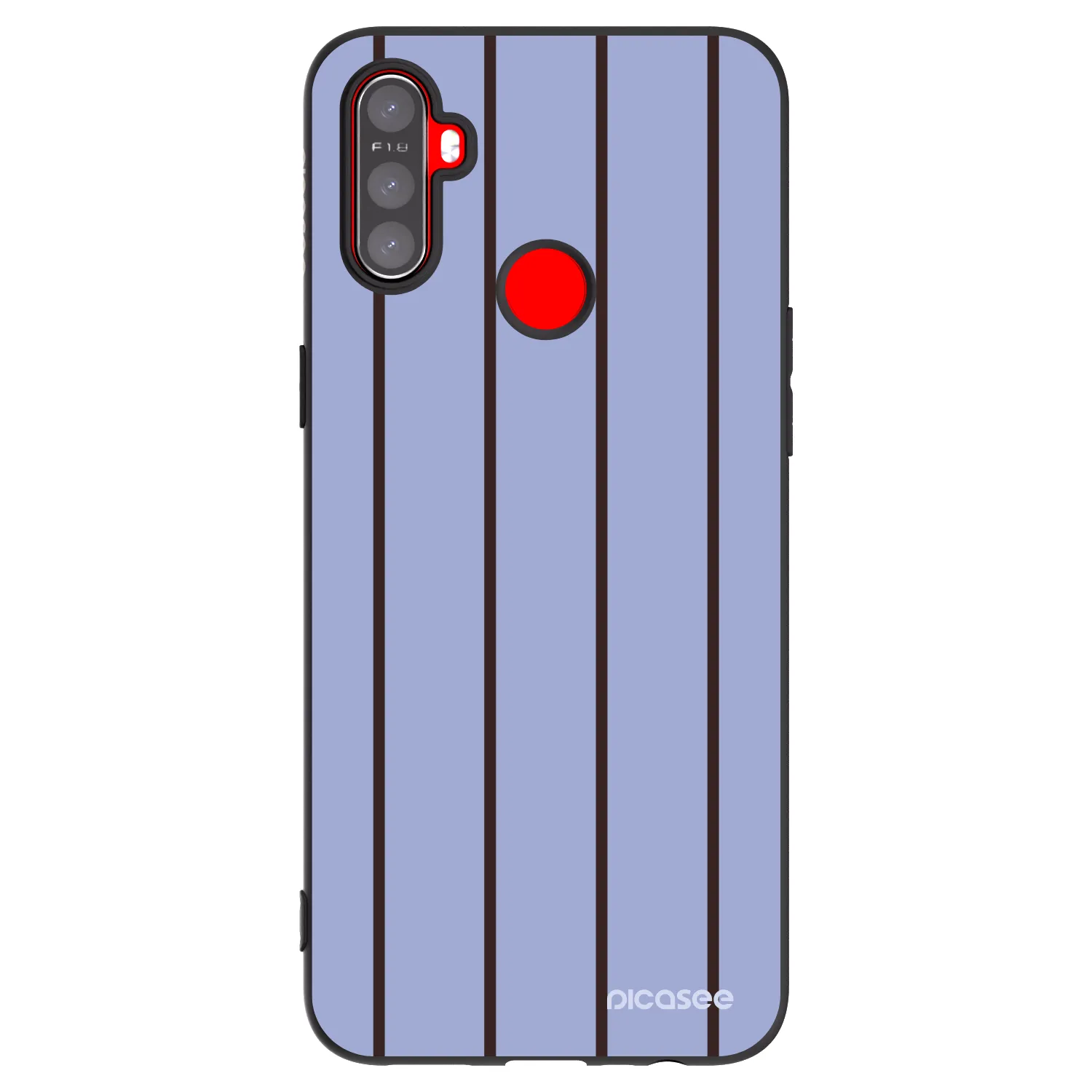Picasee Realme C3 Hülle - Schwarzes Silikon - Poolside member