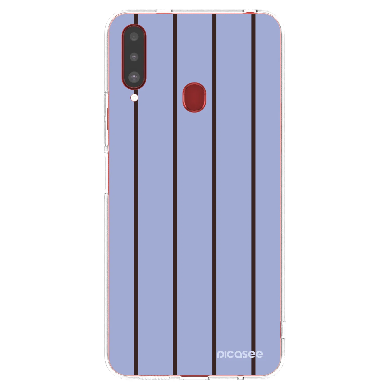Picasee Samsung Galaxy A20s Hülle - Transparentes Silikon - Poolside member