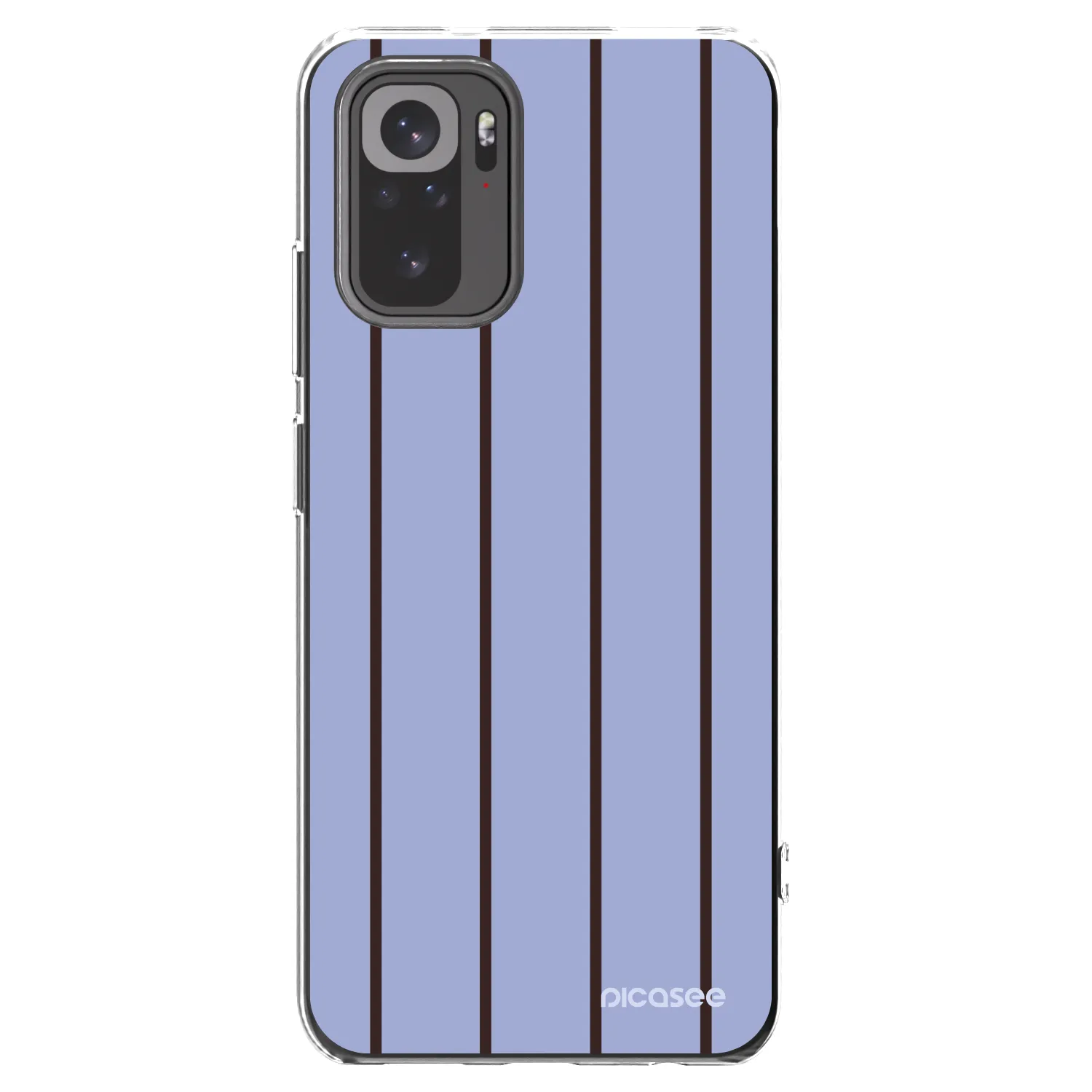 Picasee Xiaomi Redmi Note 10S Hülle - Transparentes Silikon - Poolside member