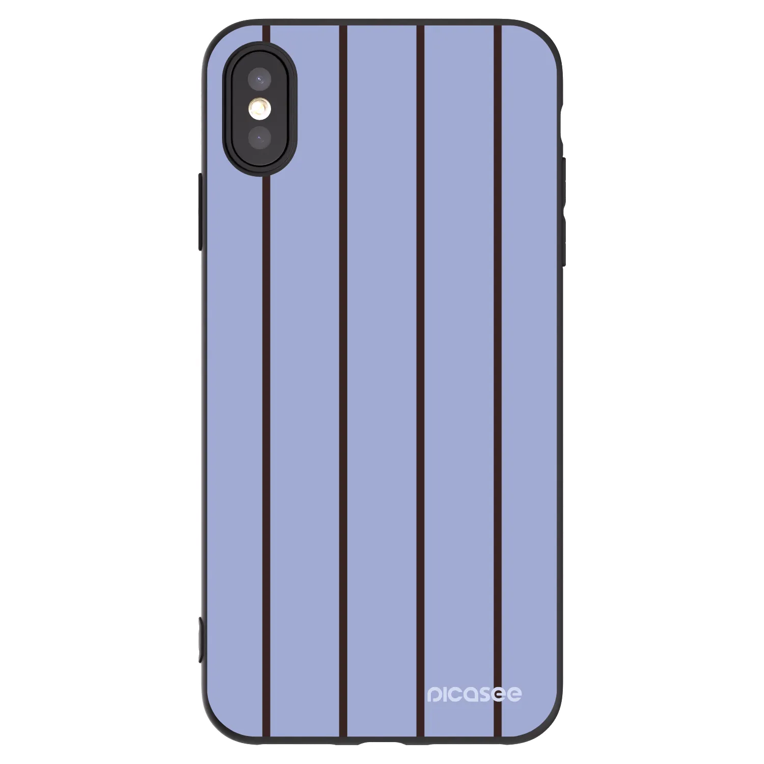 Picasee Apple iPhone XS Max Hülle - Schwarzes Silikon - Poolside member