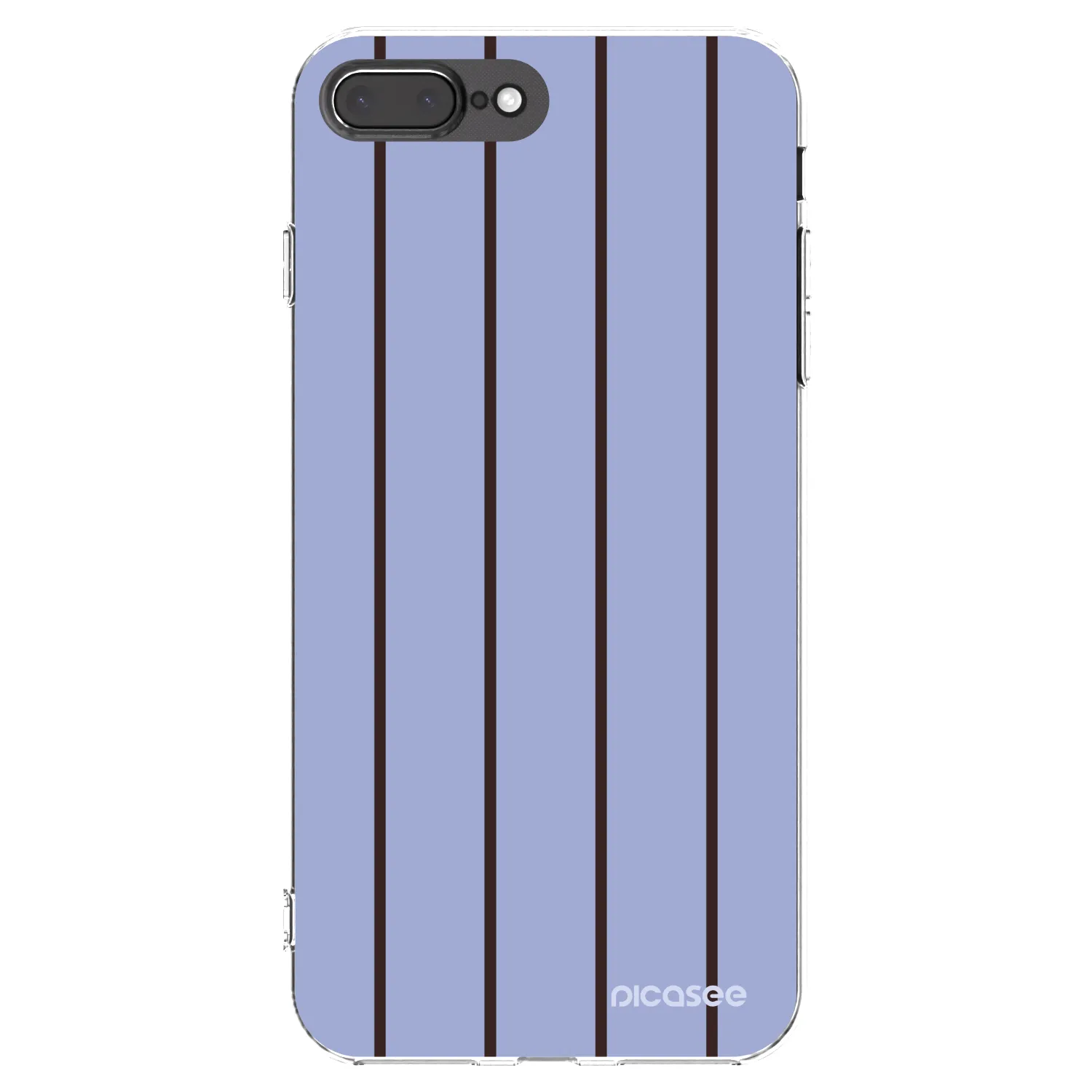 Picasee Apple iPhone 7 Plus Hülle - Transparentes Silikon - Poolside member