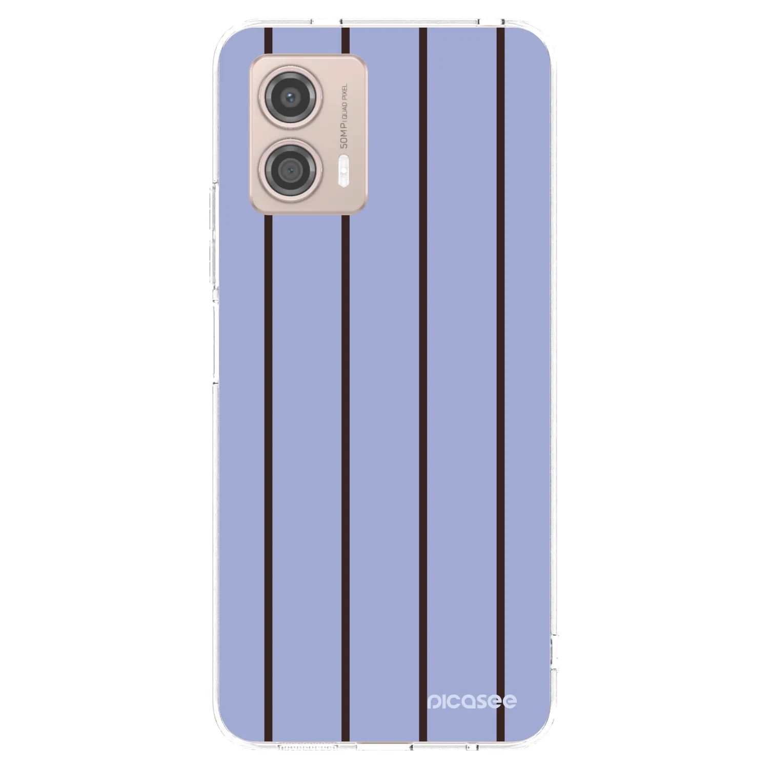 Picasee Motorola Moto G53 5G Hülle - Transparentes Silikon - Poolside member